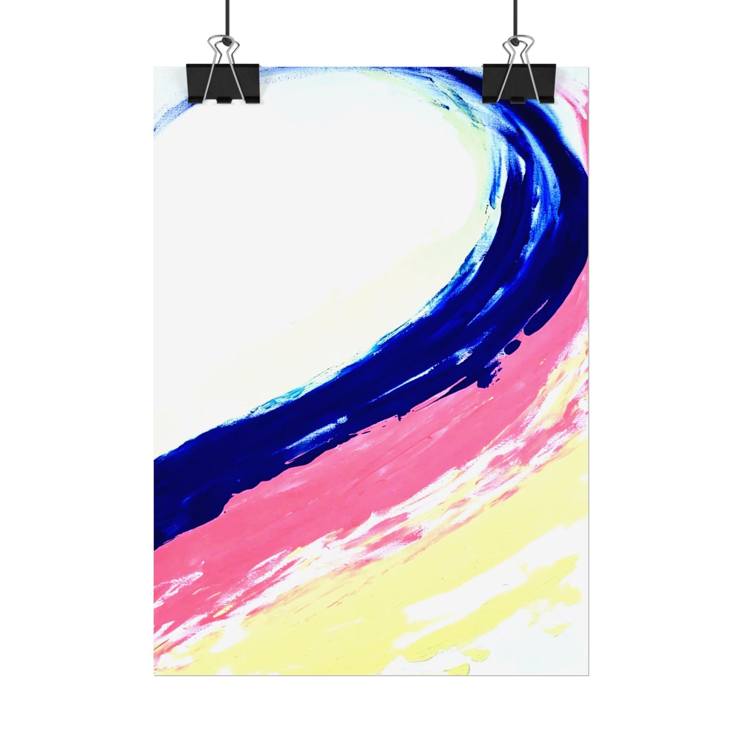 Impression de peinture abstraite, décoration murale, art abstrait moderne
