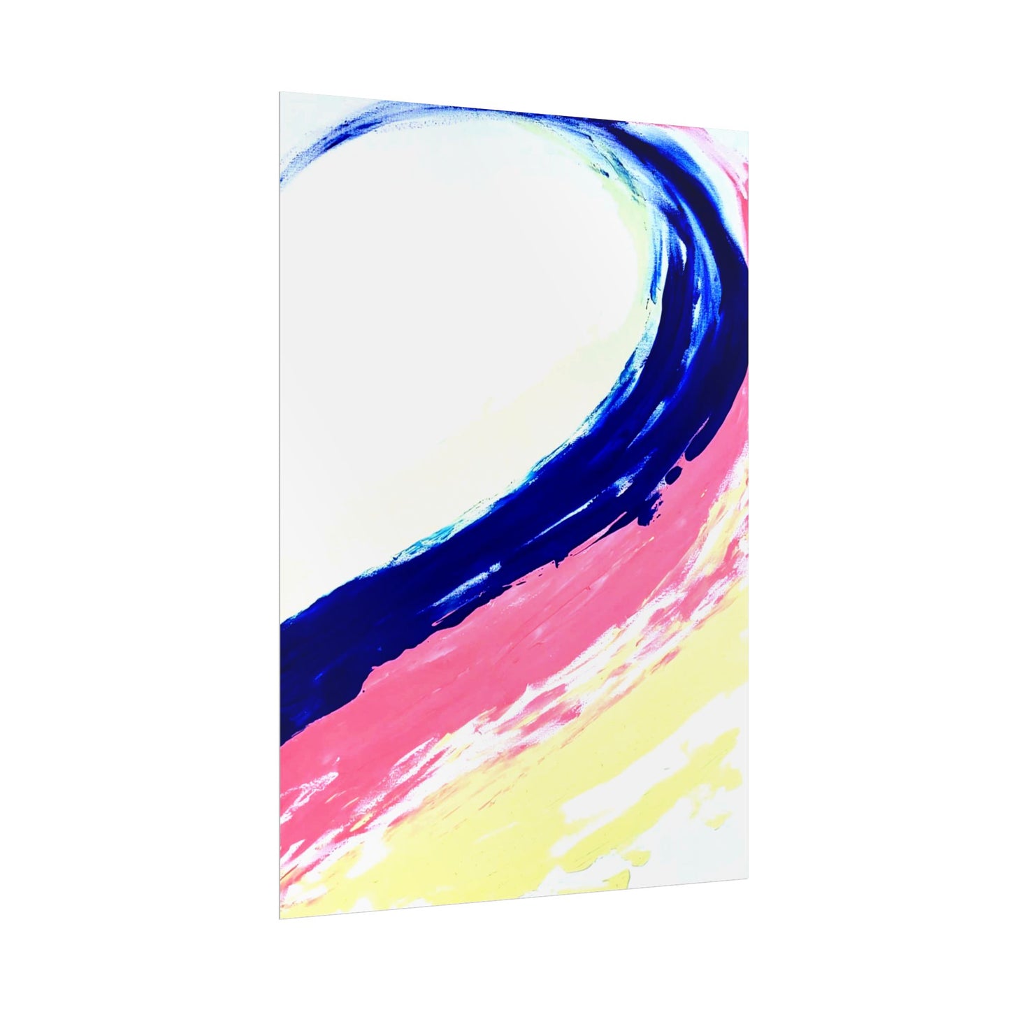 Impression de peinture abstraite, décoration murale, art abstrait moderne