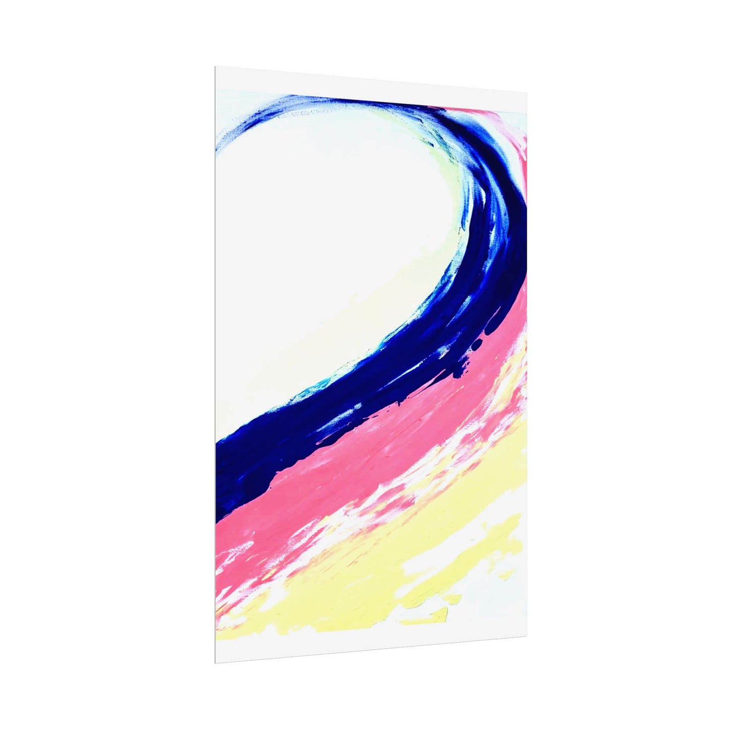Impression de peinture abstraite, décoration murale, art abstrait moderne