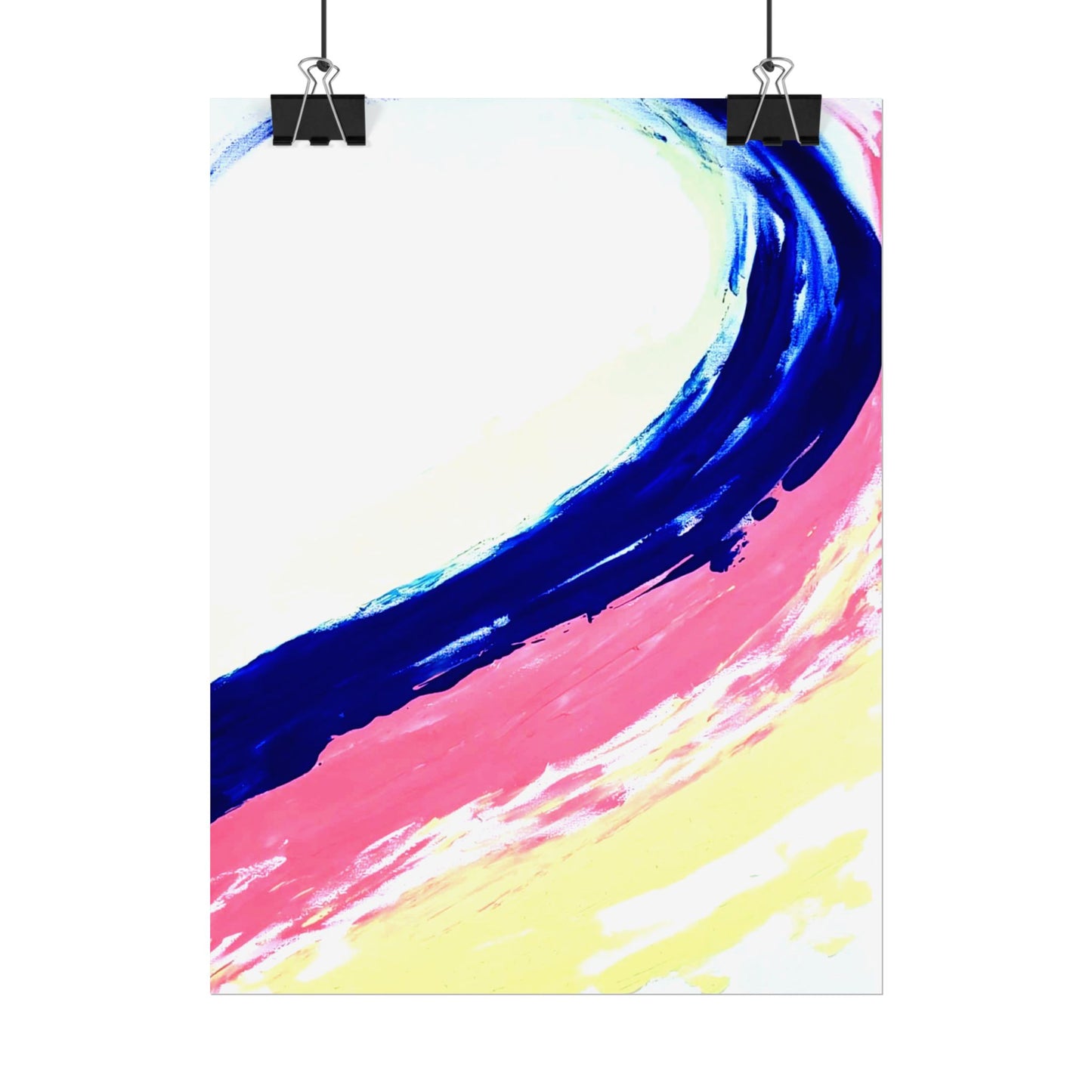 Impression de peinture abstraite, décoration murale, art abstrait moderne