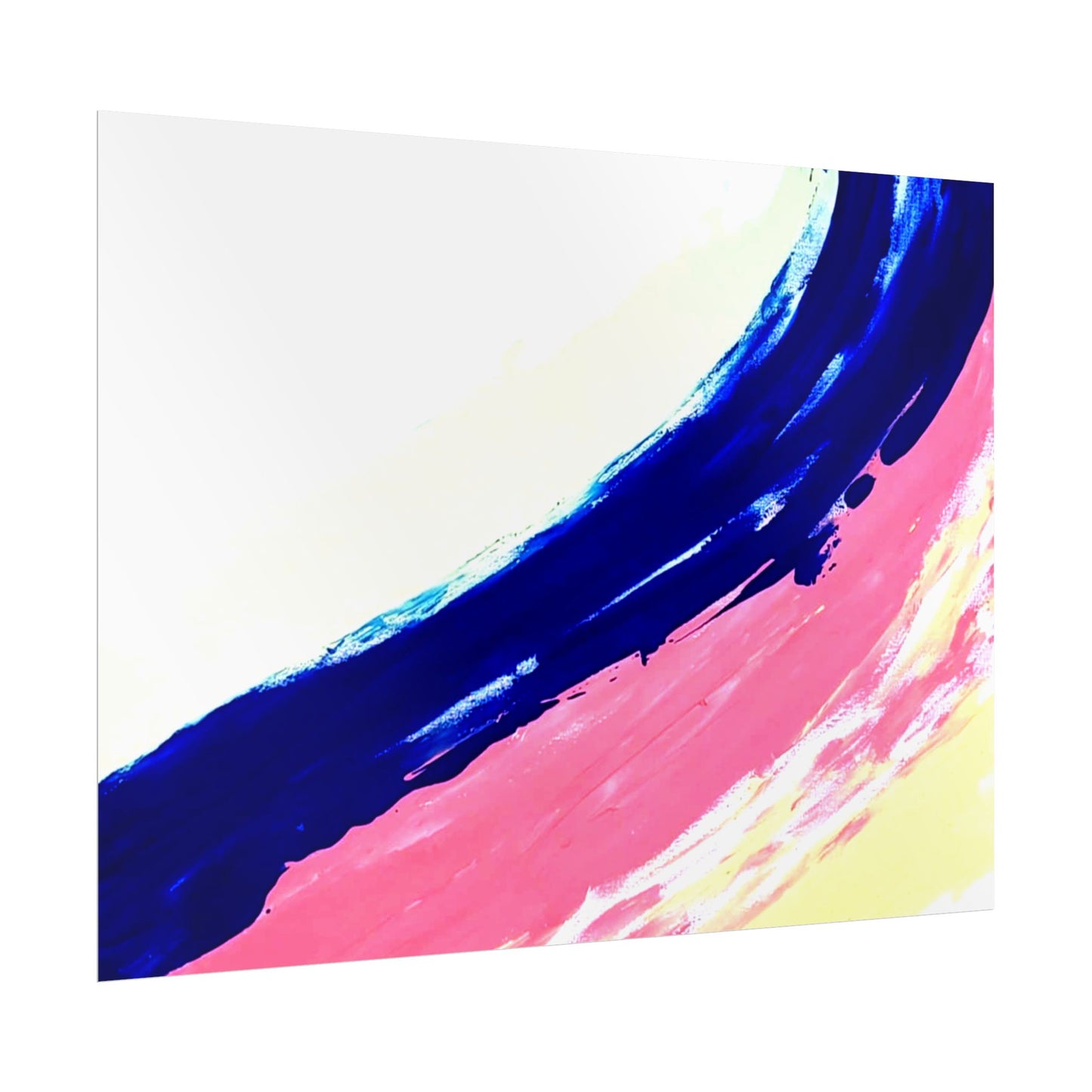 Impression de peinture abstraite, décoration murale, art abstrait moderne