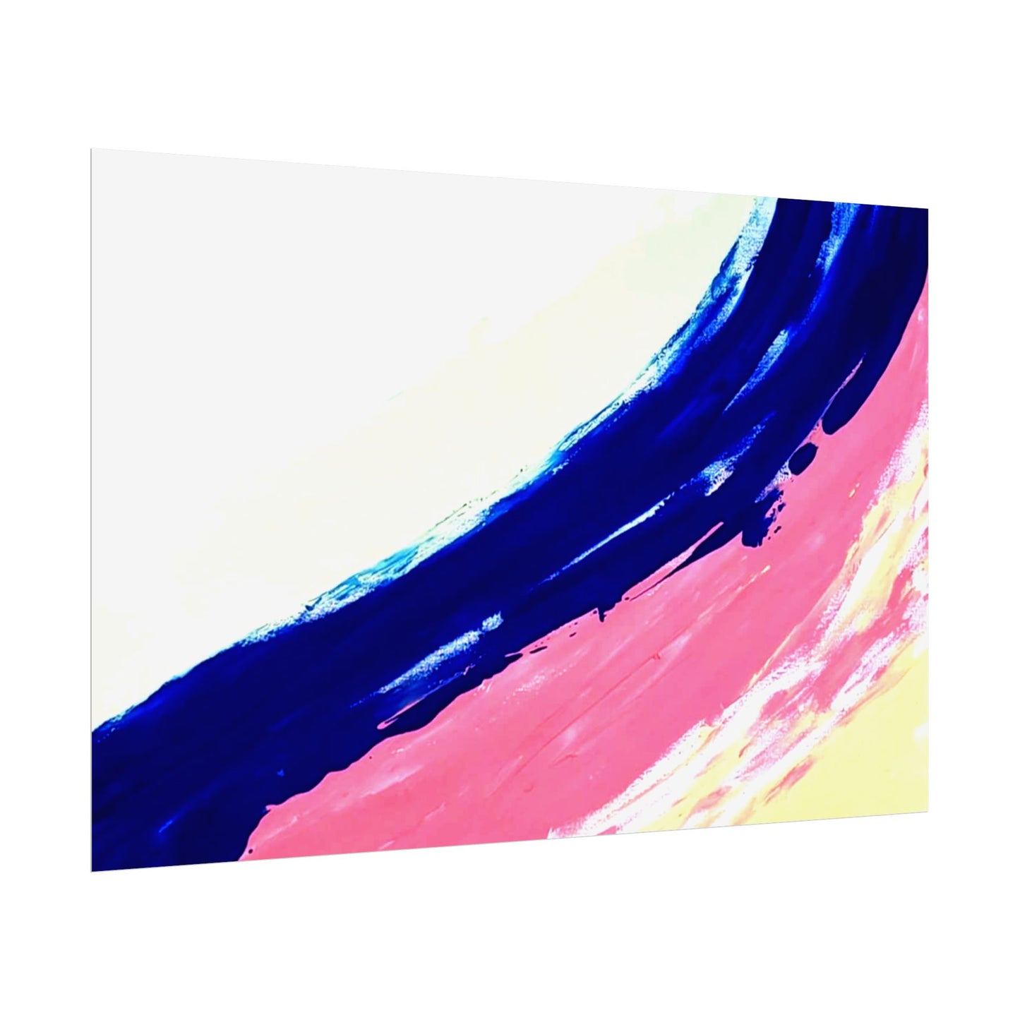 Impression de peinture abstraite, décoration murale, art abstrait moderne