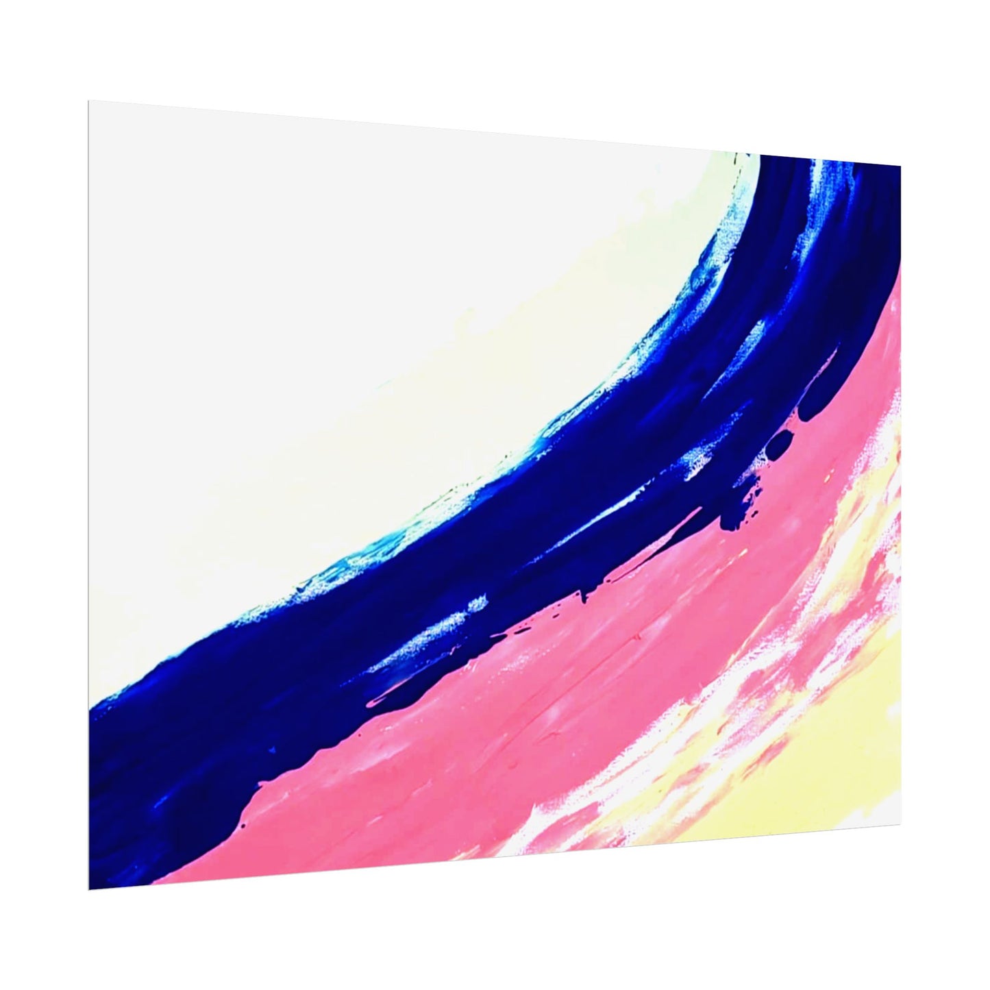 Impression de peinture abstraite, décoration murale, art abstrait moderne