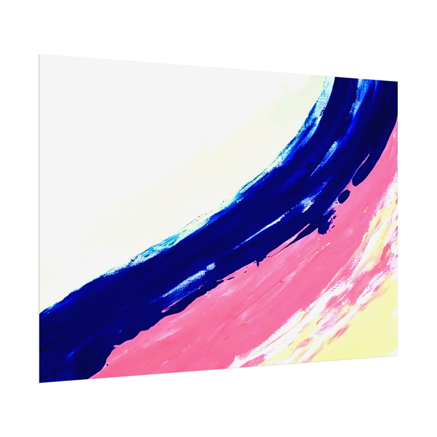 Impression de peinture abstraite, décoration murale, art abstrait moderne