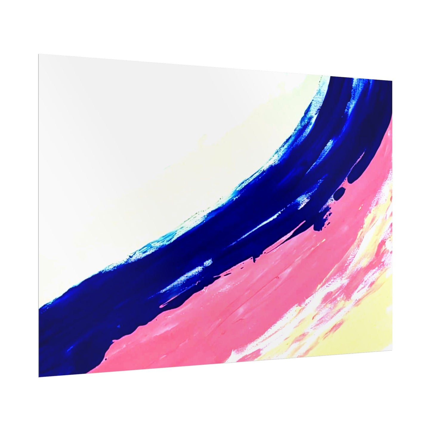 Impression de peinture abstraite, décoration murale, art abstrait moderne