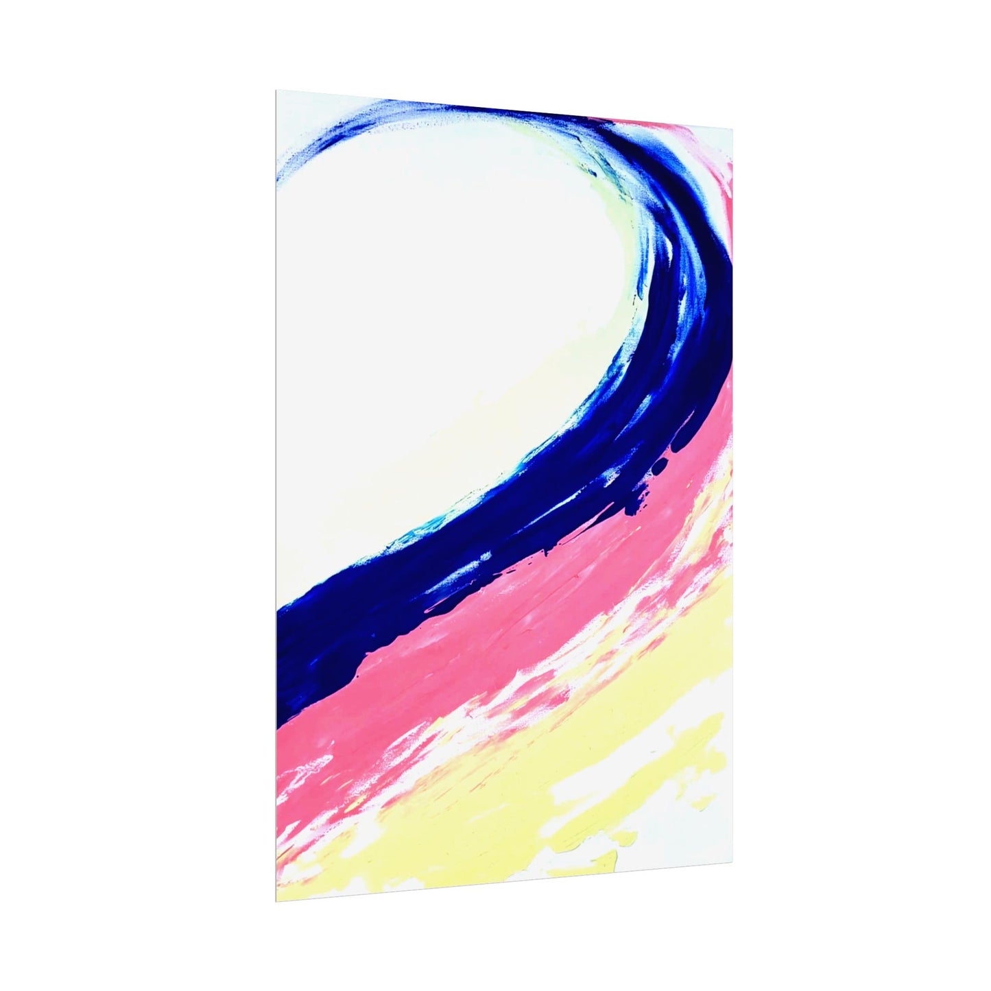 Impression de peinture abstraite, décoration murale, art abstrait moderne