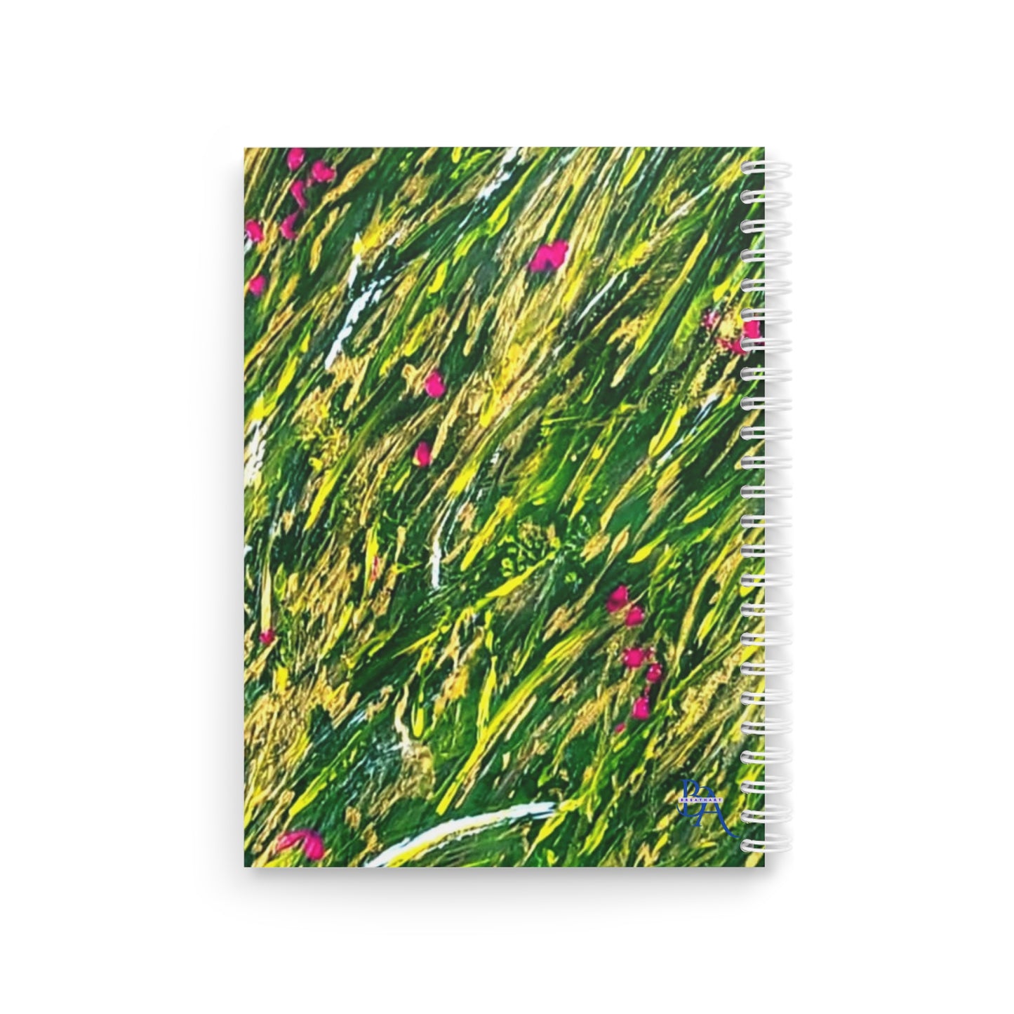 Carnet de Notes Personnalisé, Un Cadeau Unique avec Couverture Abstraite florale pour Naissance, fêtes des mères.