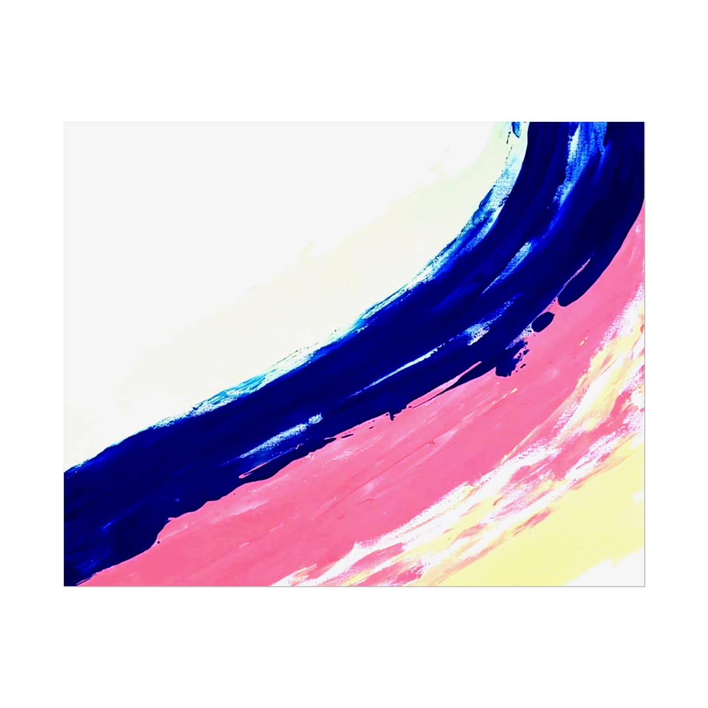 Impression de peinture abstraite, décoration murale, art abstrait moderne