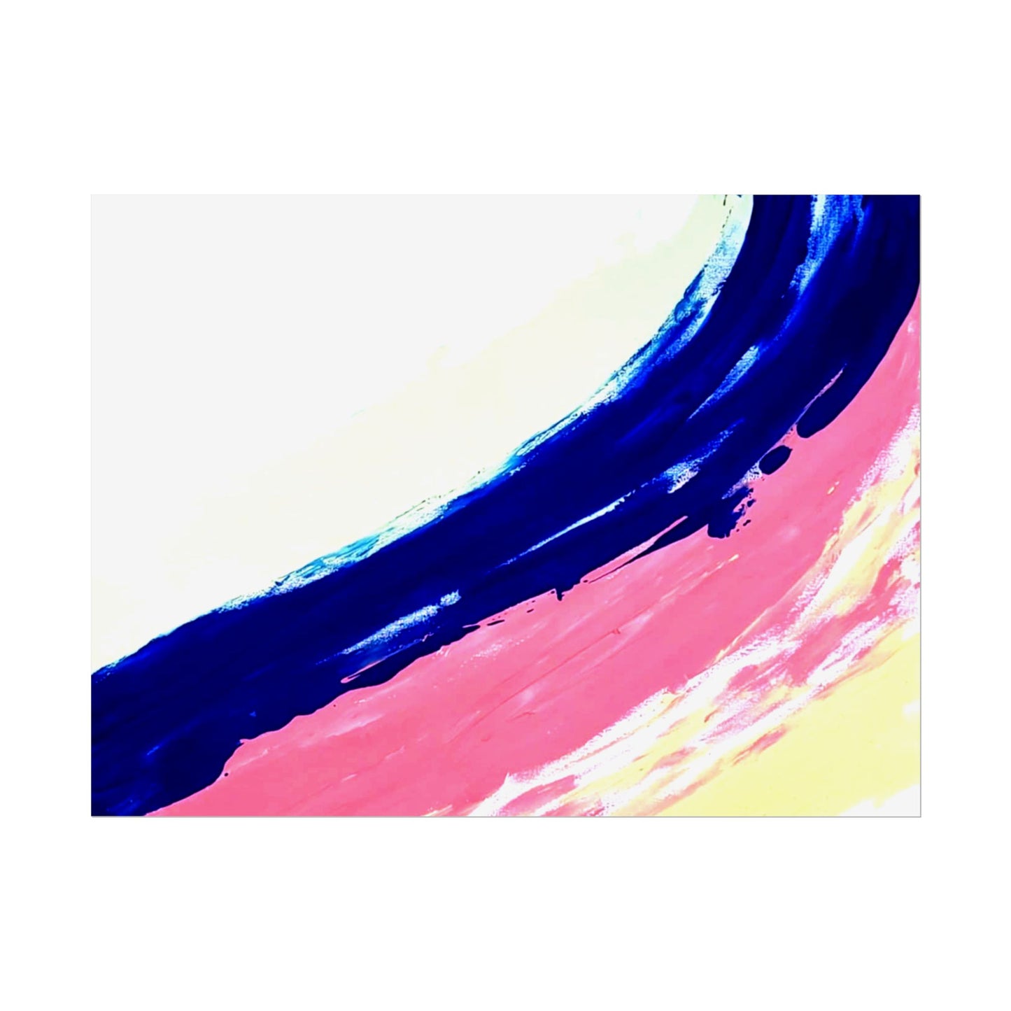 Impression de peinture abstraite, décoration murale, art abstrait moderne