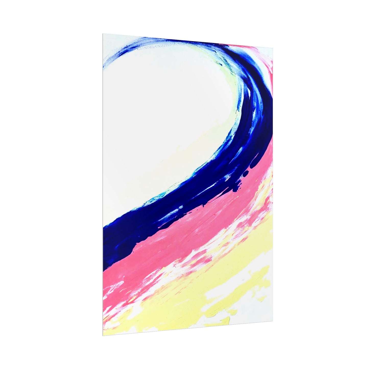Impression de peinture abstraite, décoration murale, art abstrait moderne