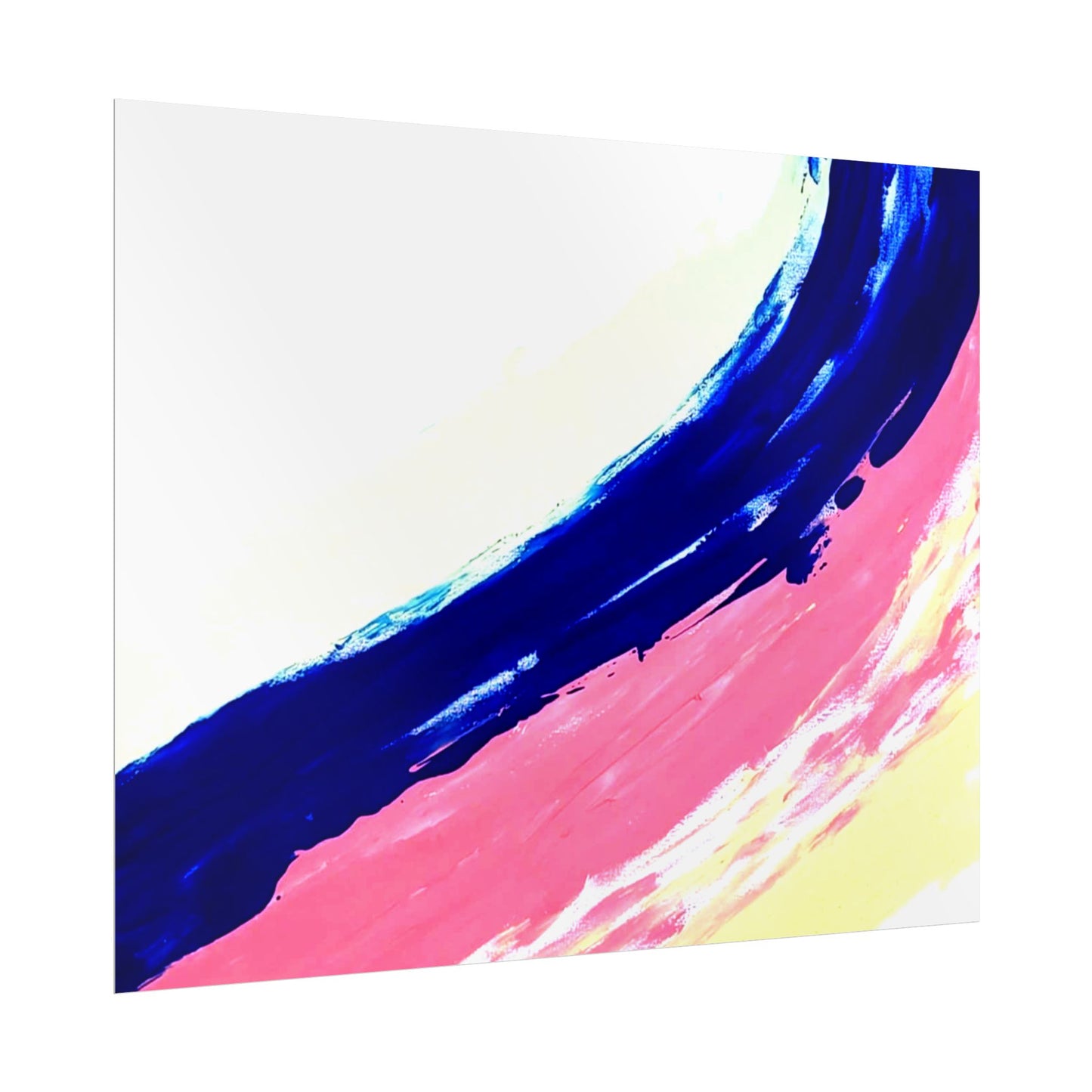 Impression de peinture abstraite, décoration murale, art abstrait moderne