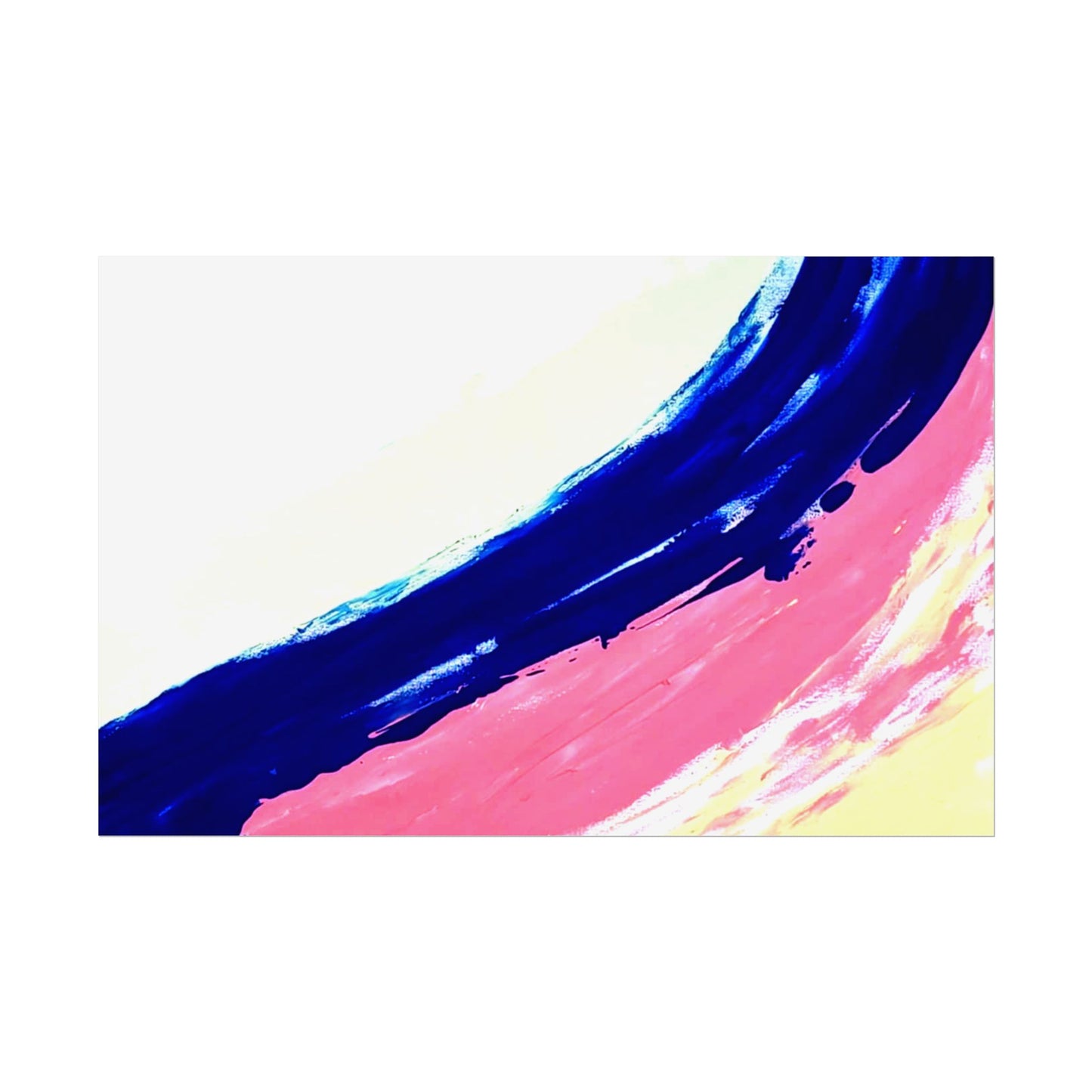 Impression de peinture abstraite, décoration murale, art abstrait moderne