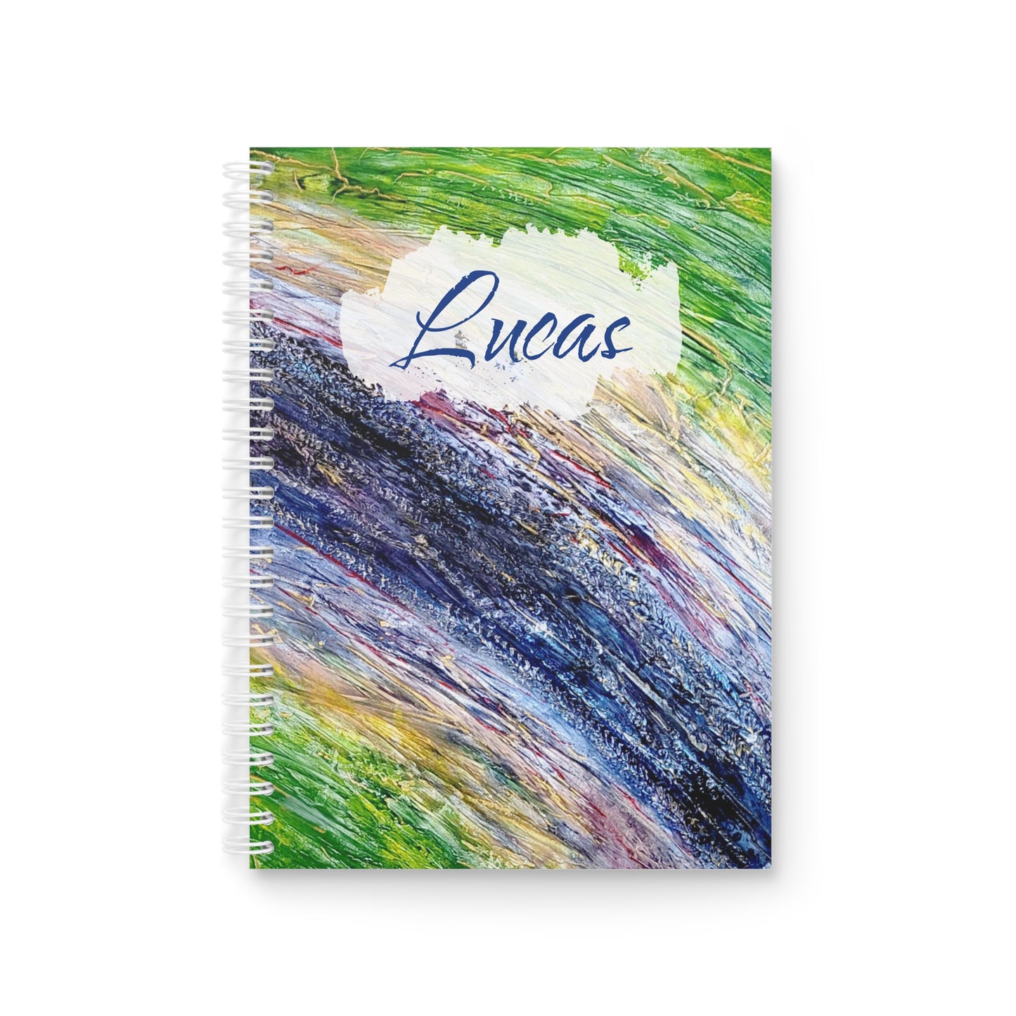 Carnet de Notes Personnalisé, Un Cadeau pour elle avec Couverture Abstraite en pastel, carnet quotidien, cahier sport