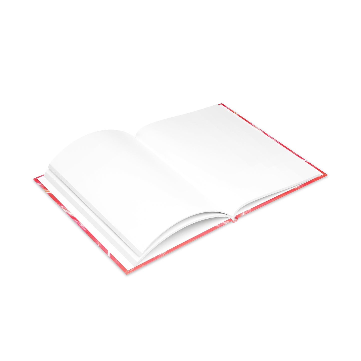 carnet de notes rigide cyclon rose ouvert page blanche lignée cadeau pour femme