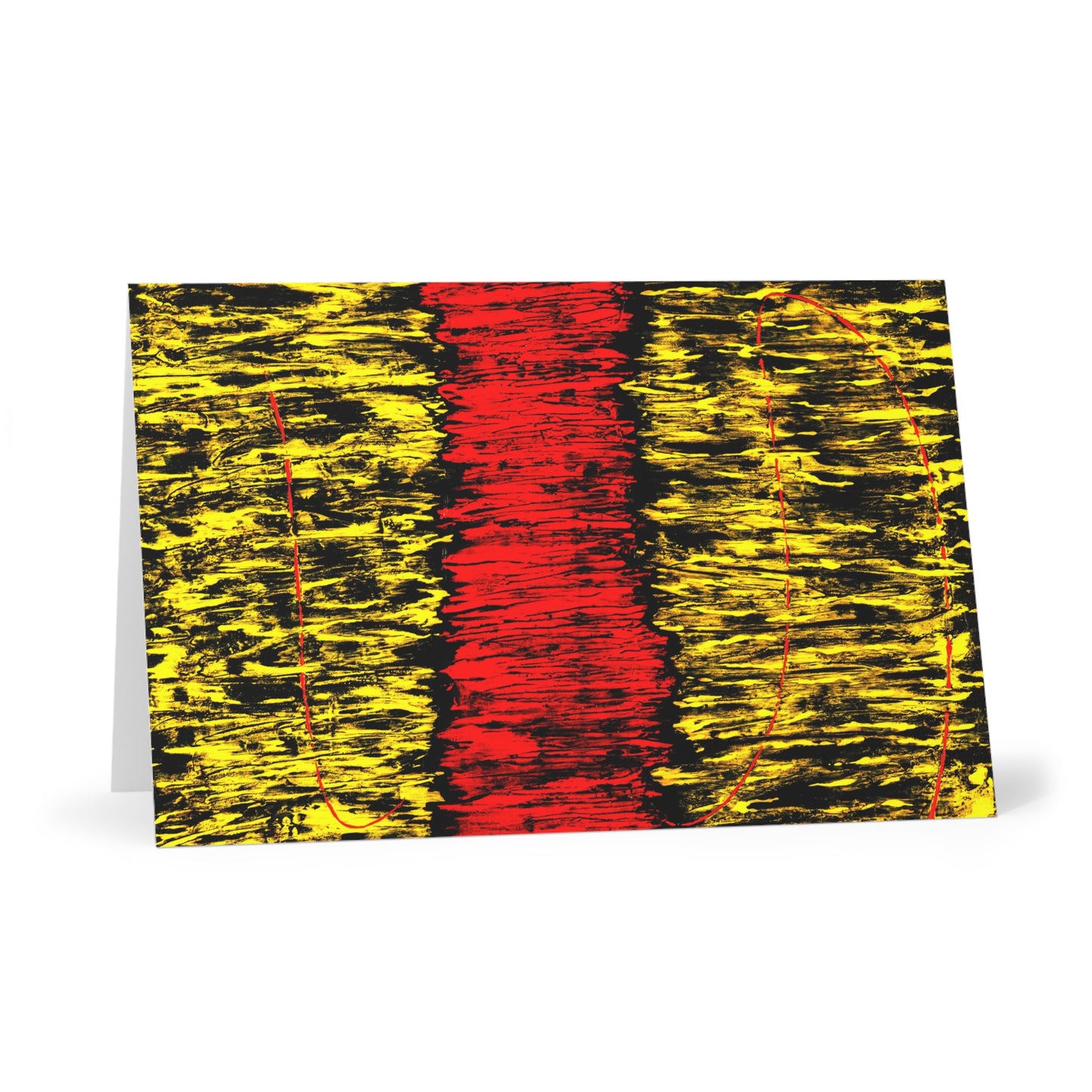 carte double paysage intense fêtes des pères et papi