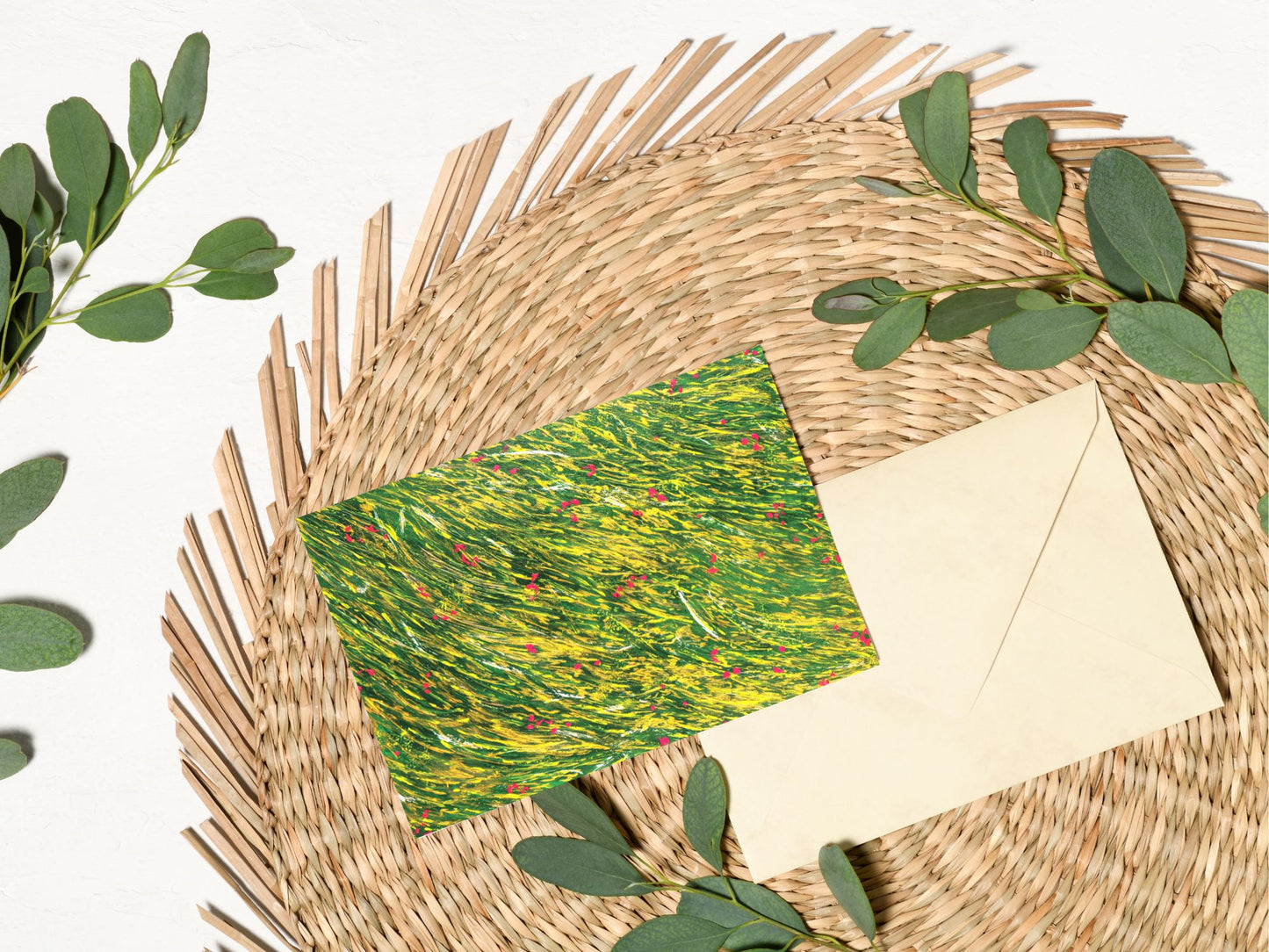 Lot de cartes recto simple avec designs modernes pour les fêtes de fin d’année.