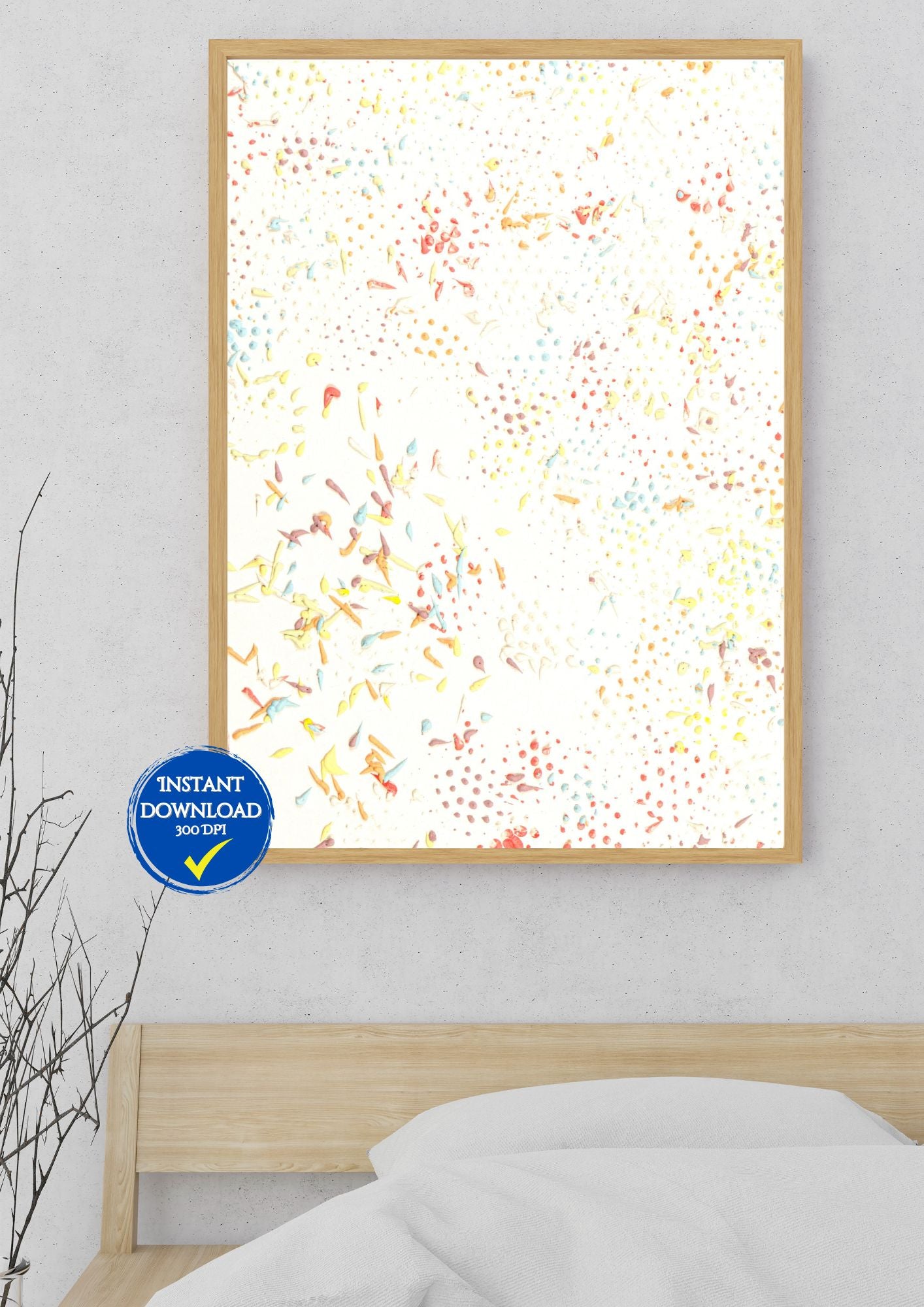 Abstrait et moderne : Cette affiche allie abstraction et modernité pour un style contemporain. #ArtModerne #Abstrait