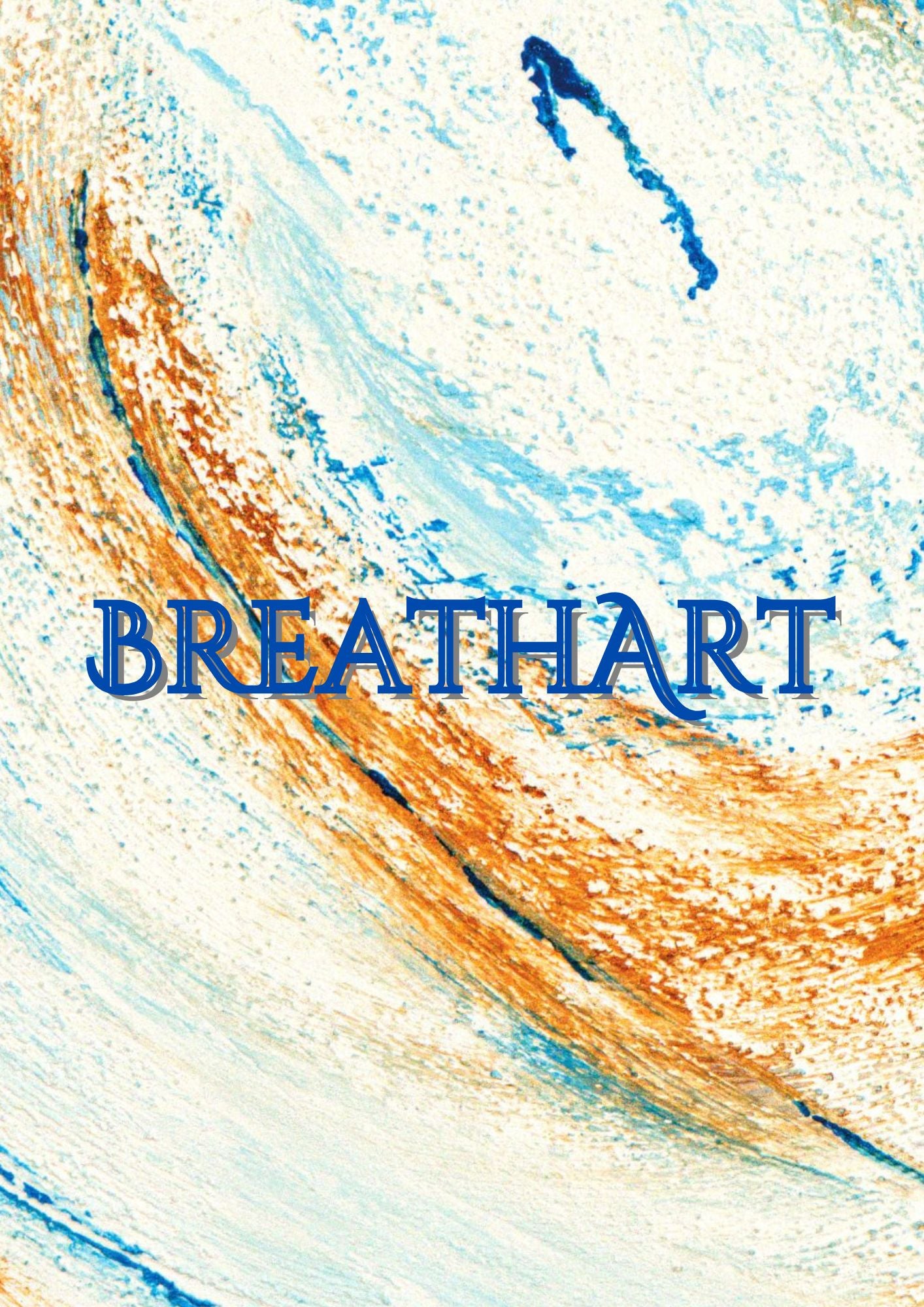 Affiche murale d’art abstrait aux couleurs terreuses pour Thanksgiving – Une œuvre qui réchauffe l’espace et crée une atmosphère accueillante pour les repas en famille.