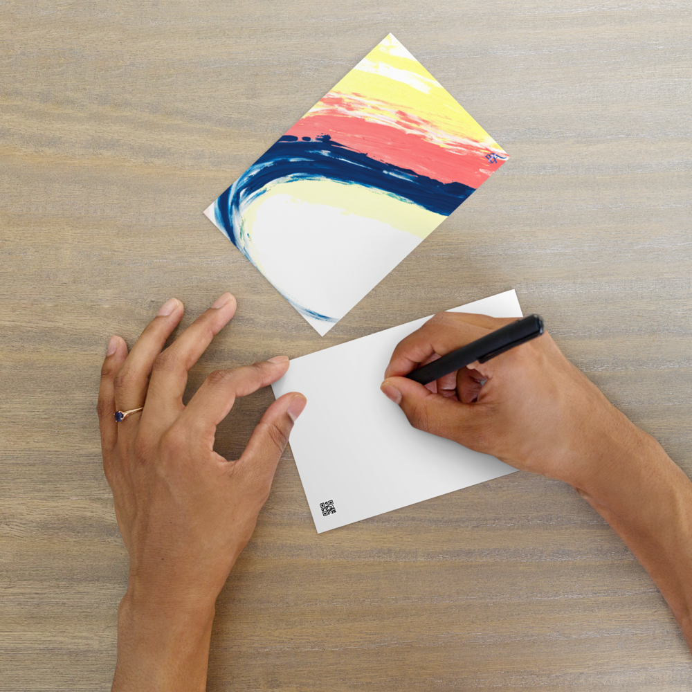 Cartes postales 1 pièce avec une enveloppe
