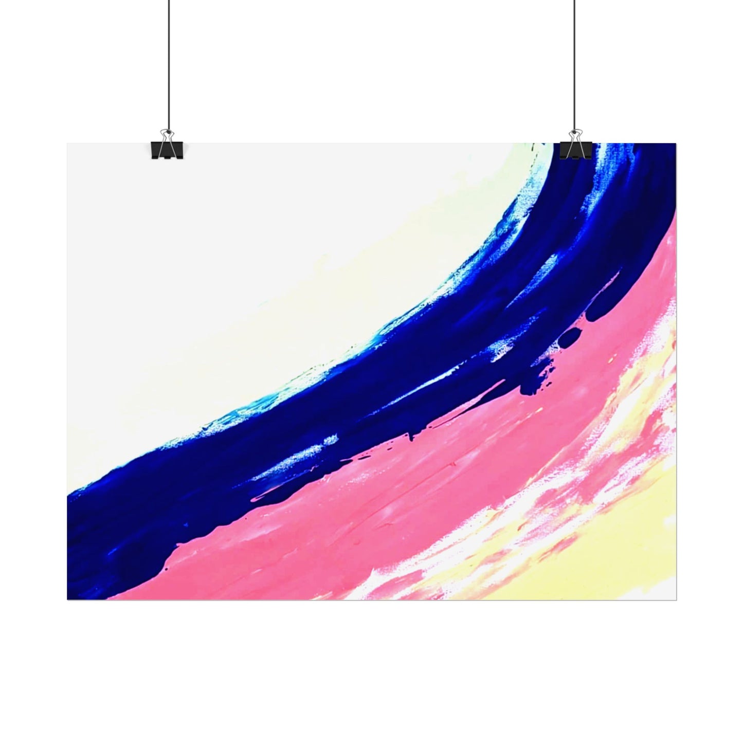 Impression de peinture abstraite, décoration murale, art abstrait moderne