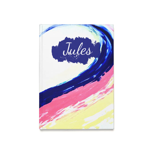 Copy of Carnet de notes, cahier de naissance, cahier de mariage, une cadeau pour femme d'art floral abstrait.