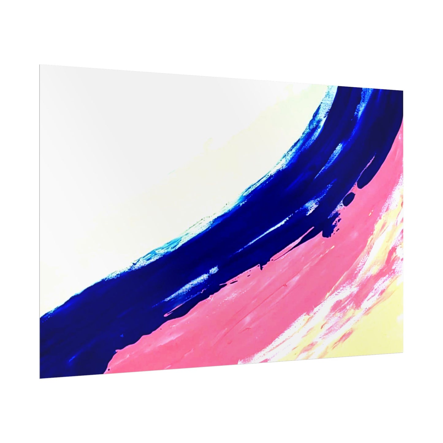Impression de peinture abstraite, décoration murale, art abstrait moderne