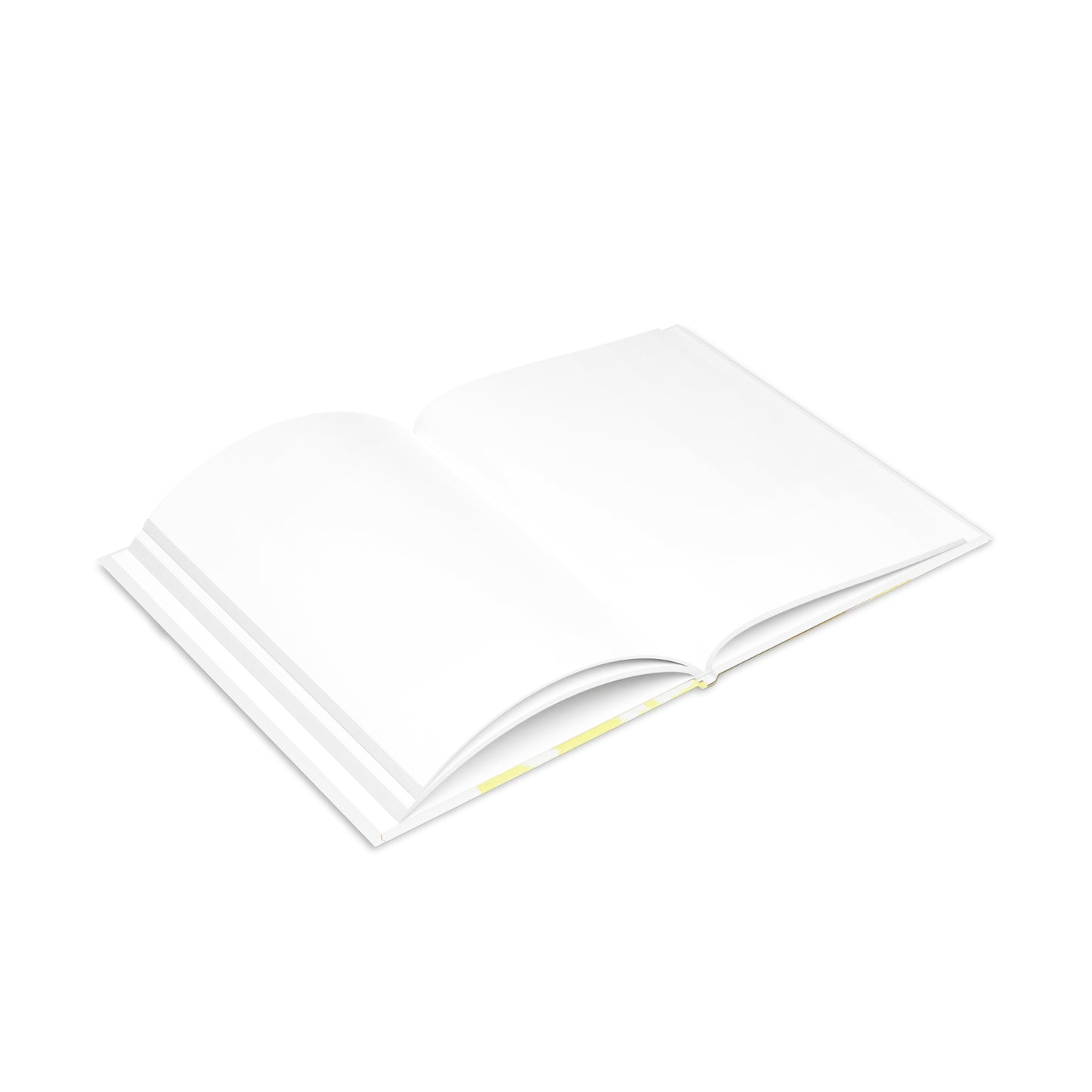 Carnet de notes couverture rigide, art abstrait bleu et rose