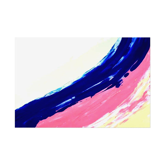 Impression de peinture abstraite, décoration murale, art abstrait moderne