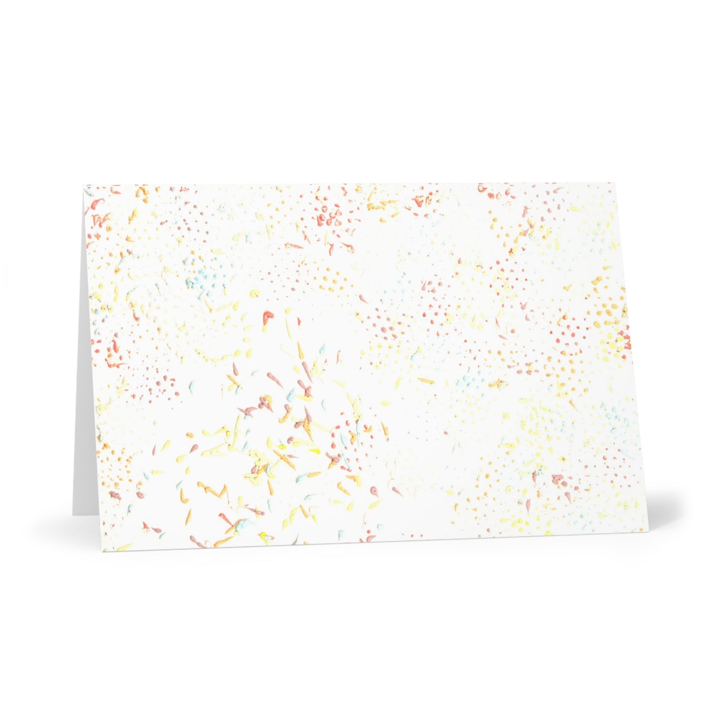 Lot 7 Cartes anniversaire double ton pastel, cartes de vœux, art abstrait