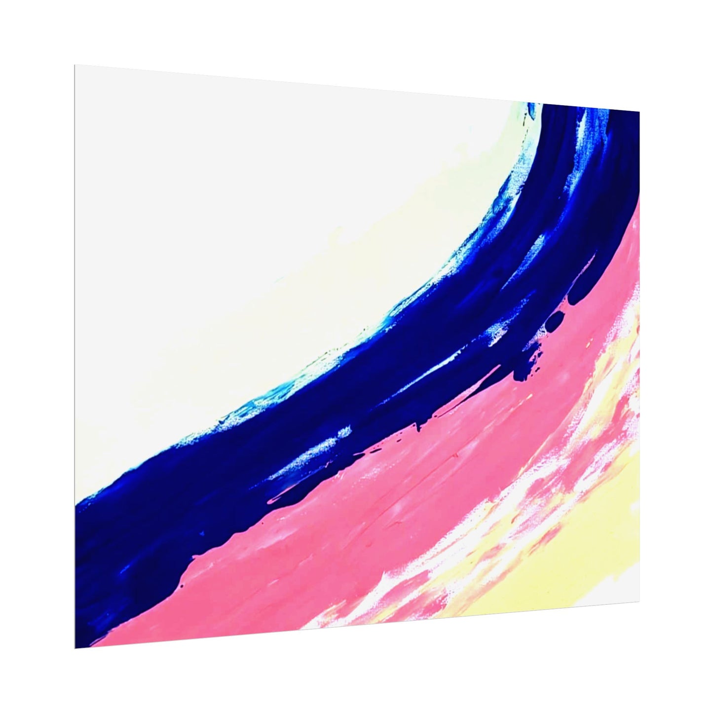 Impression de peinture abstraite, décoration murale, art abstrait moderne