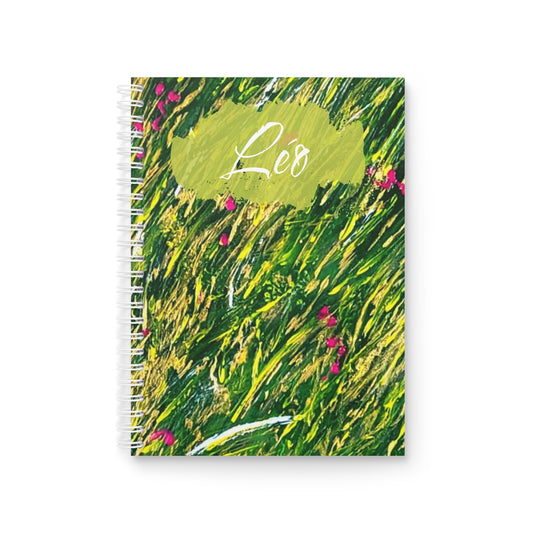 Carnet de Notes Personnalisé, Un Cadeau Unique avec Couverture Abstraite florale pour Naissance, fêtes des mères.