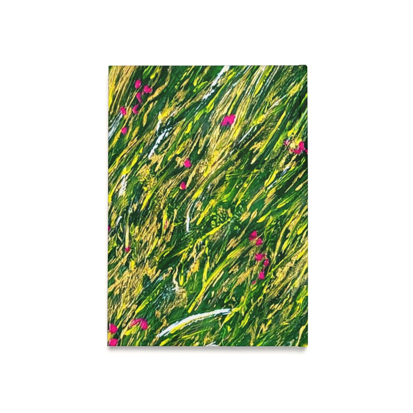 Carnet de notes, cahier de naissance, cahier de mariage, une cadeau pour femme d'art floral abstrait.