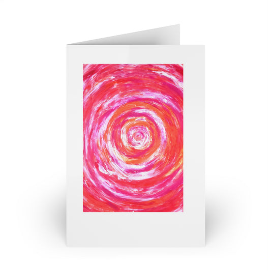 Copy of Copy of Set 1 ou 10 pcs cartes postales remerciements, fêtes des mères ou anniversaire, peinture art abstrait, impression d'art