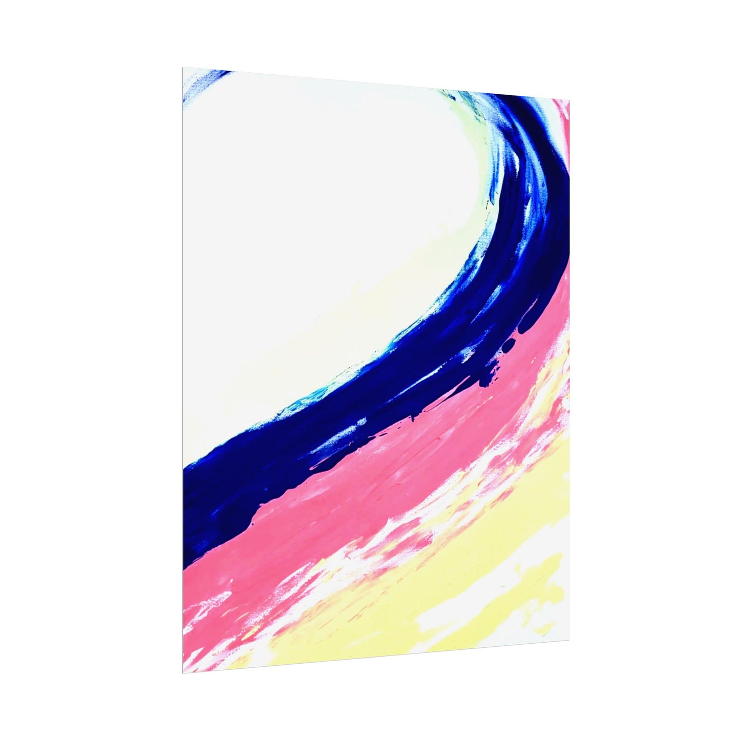 Impression de peinture abstraite, décoration murale, art abstrait moderne