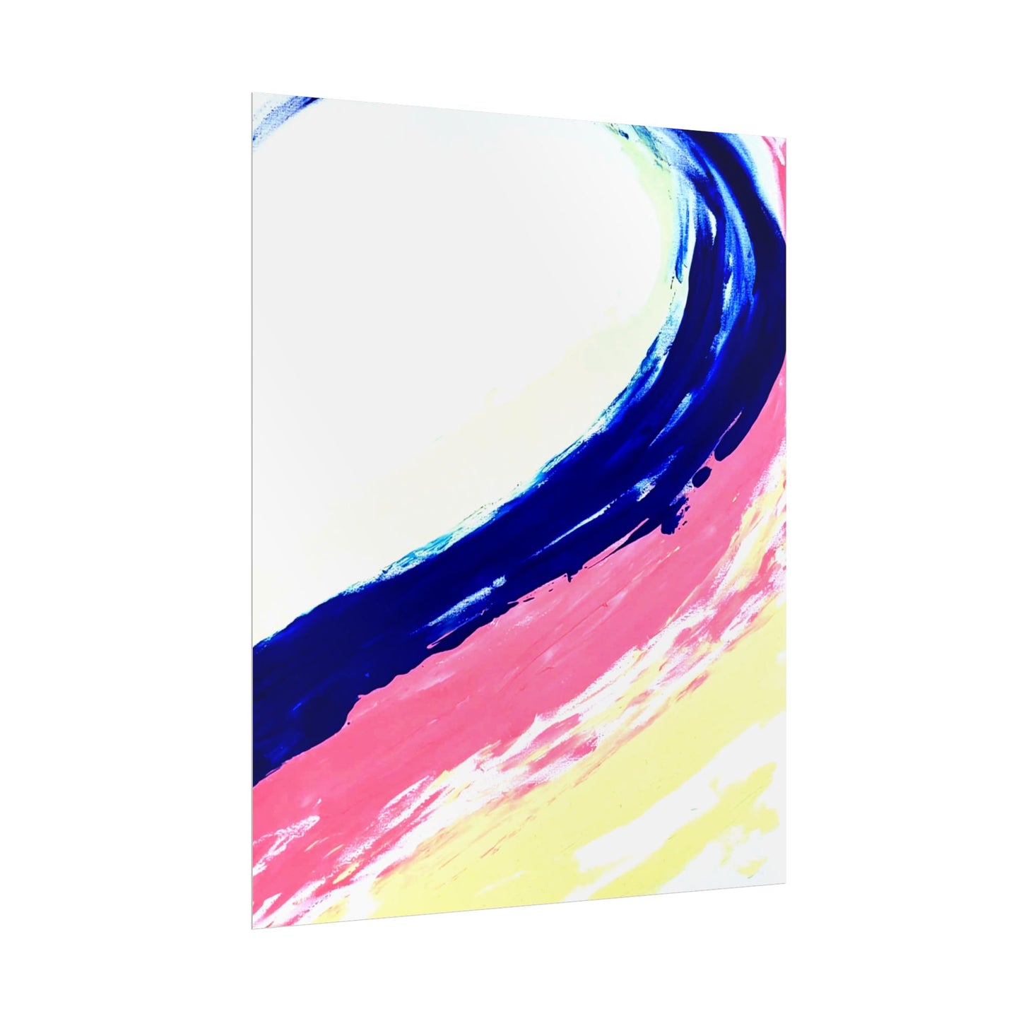 Impression de peinture abstraite, décoration murale, art abstrait moderne