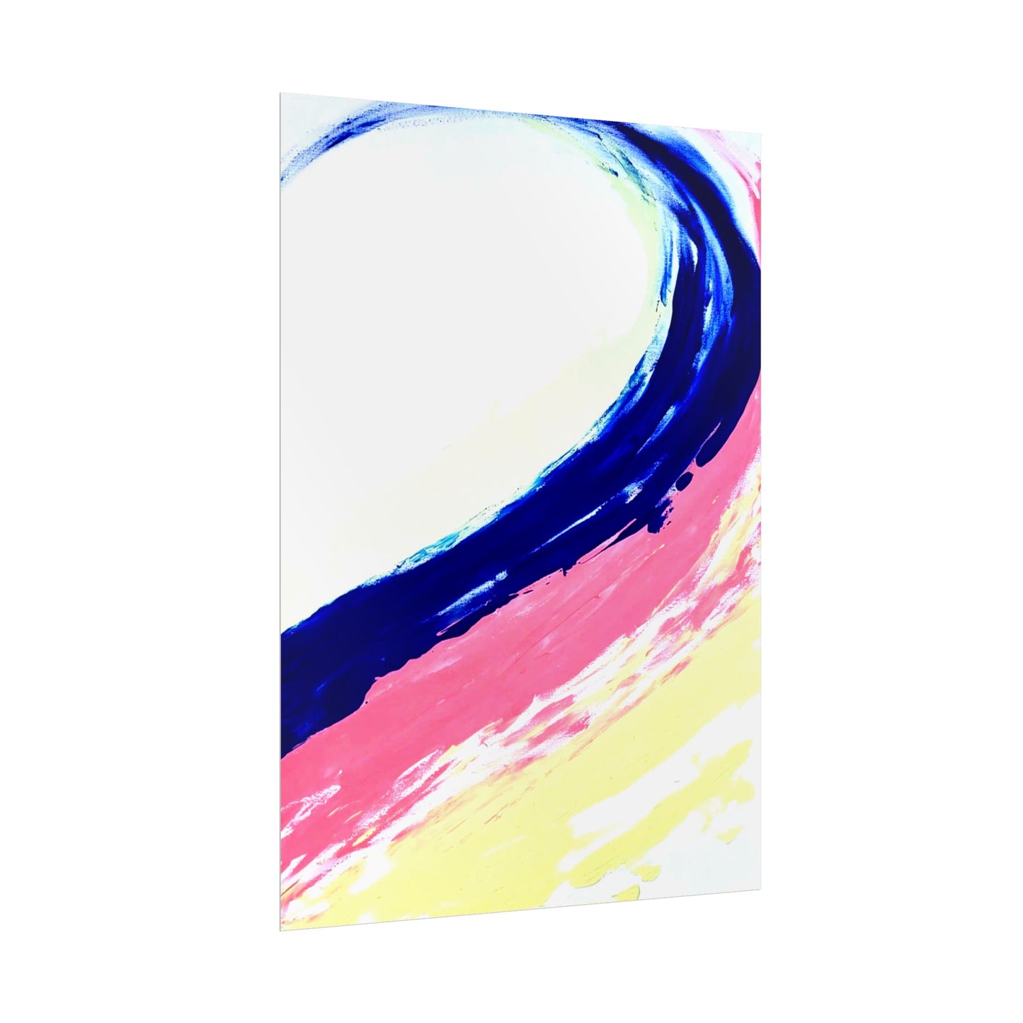 Impression de peinture abstraite, décoration murale, art abstrait moderne