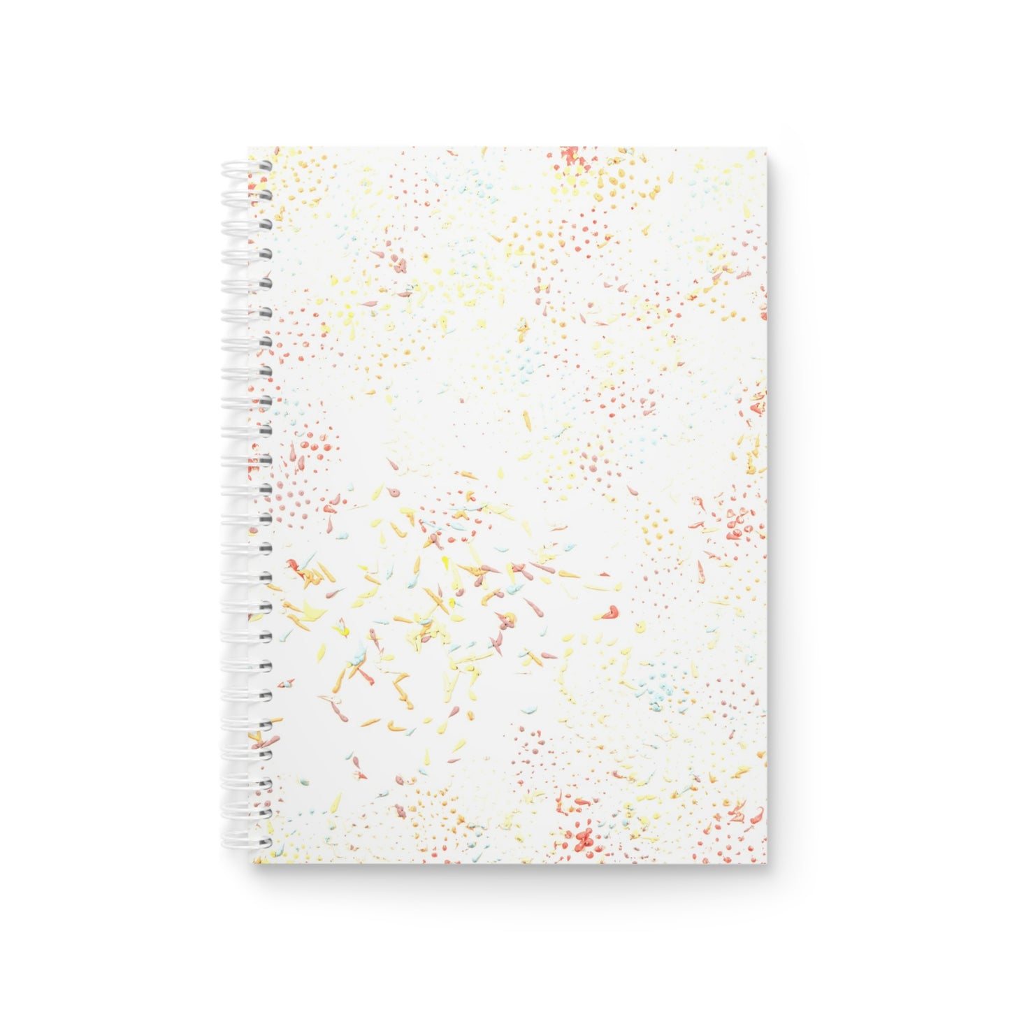 Carnet de Notes à spirales, Bullet journal avec Art abstrait ton pastel