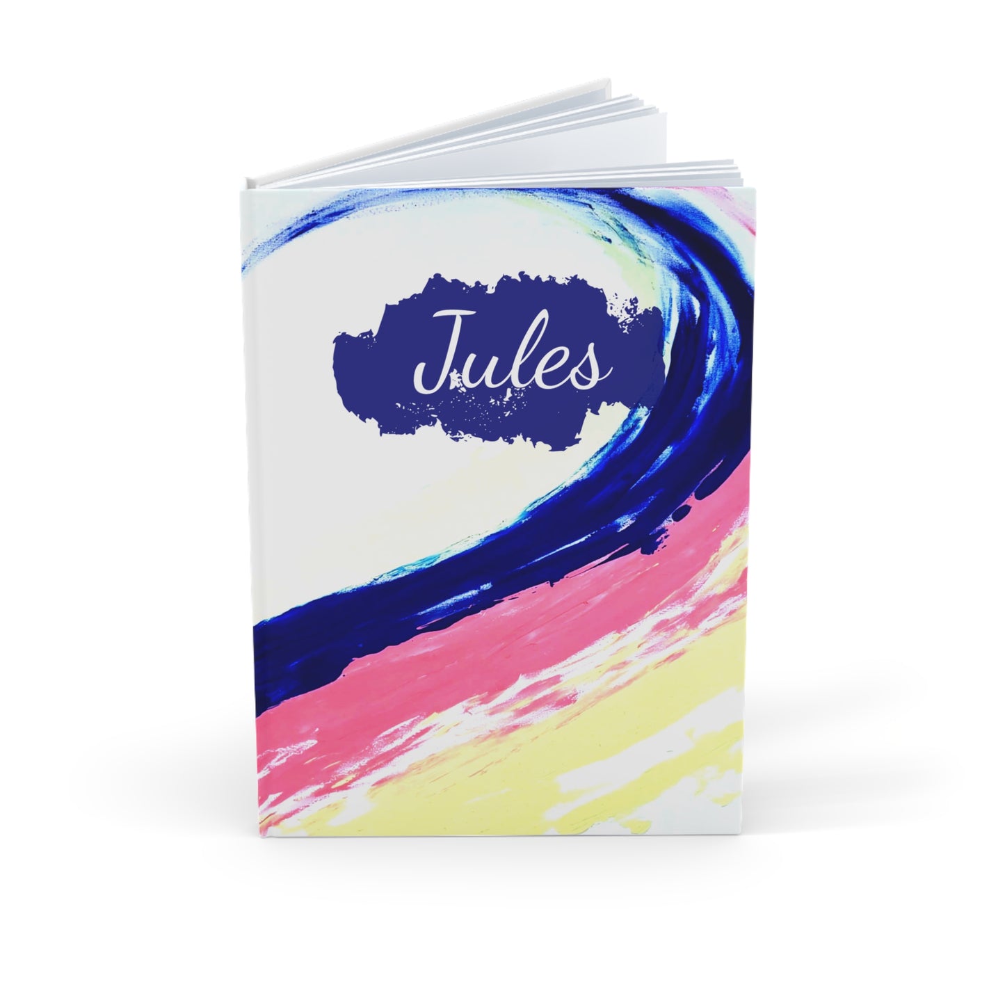 Copy of Carnet de notes, cahier de naissance, cahier de mariage, une cadeau pour femme d'art floral abstrait.