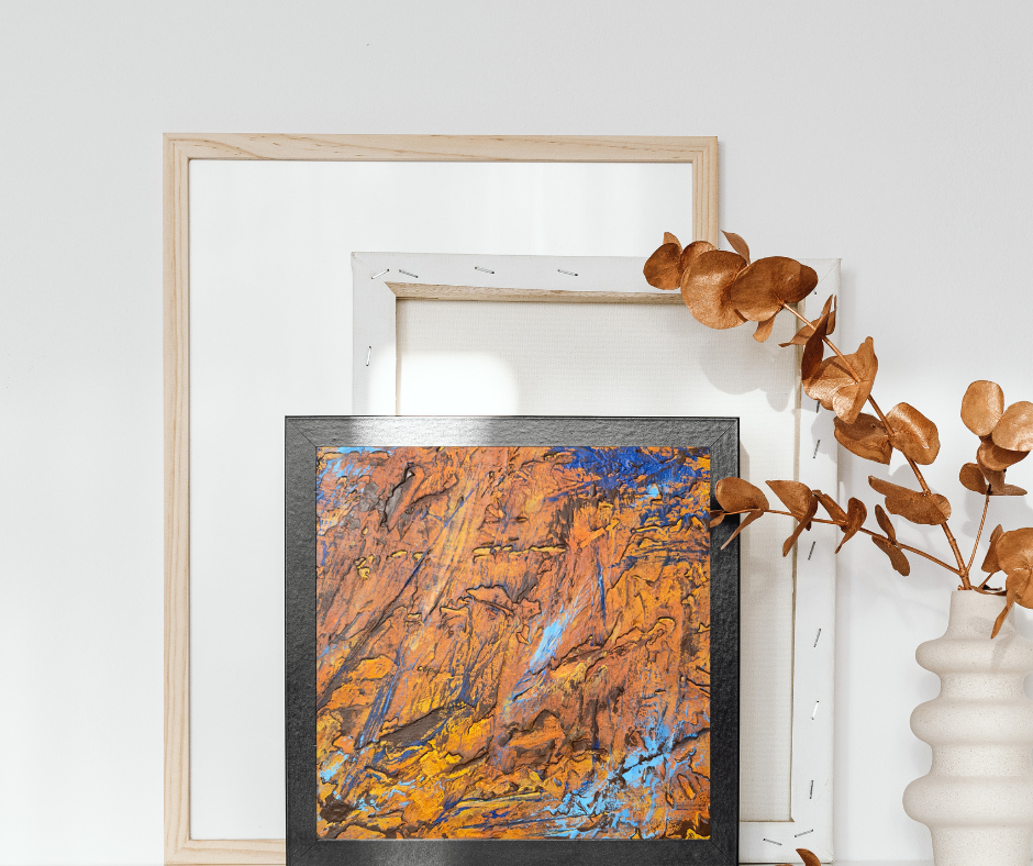 Toile "Terre Mer 2"