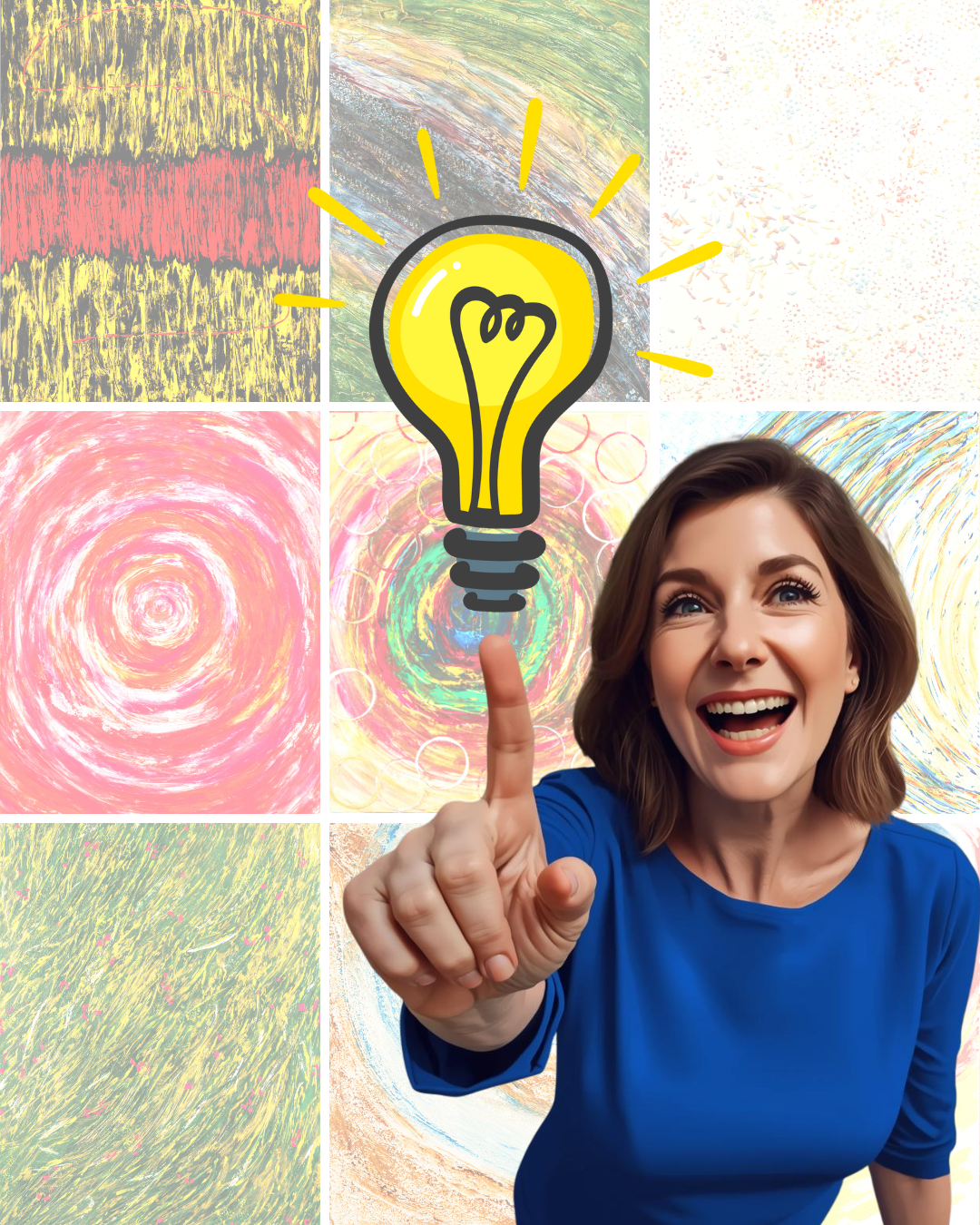 Œuvre d’art jouant avec les textures pour créer un effet visuel captivant. Personnalise ton oeuvre d'art 