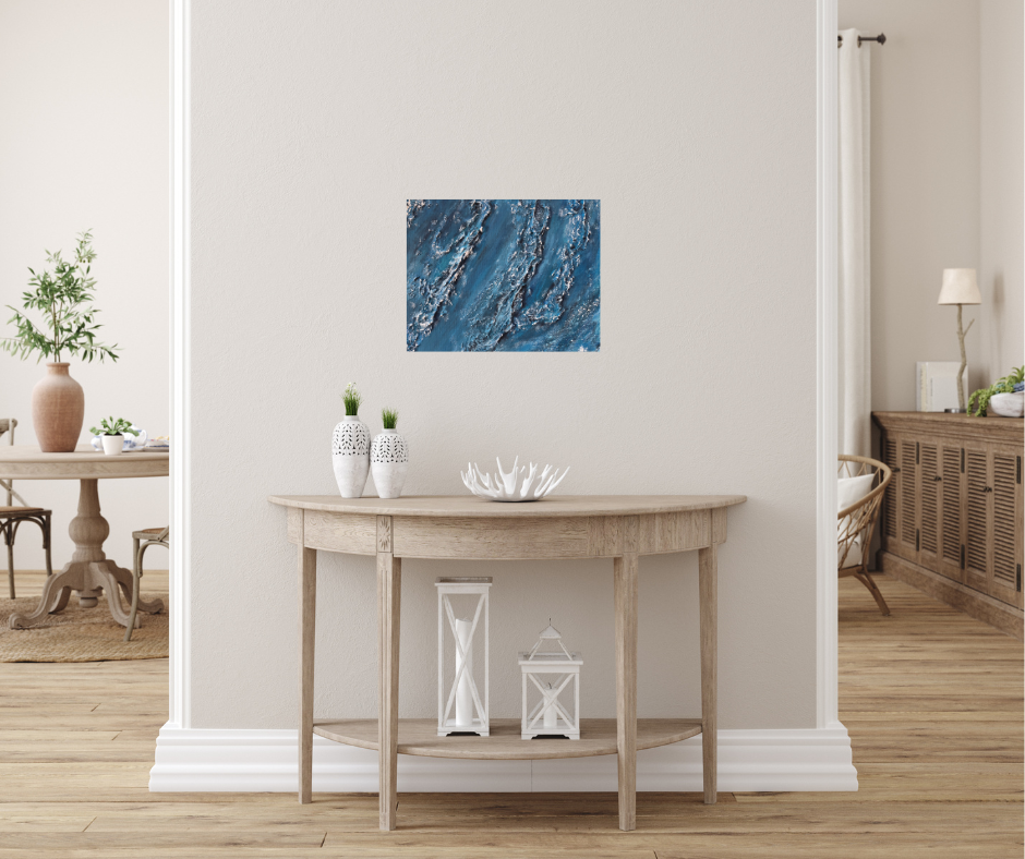 La mer abstraite, un océan de décoration
