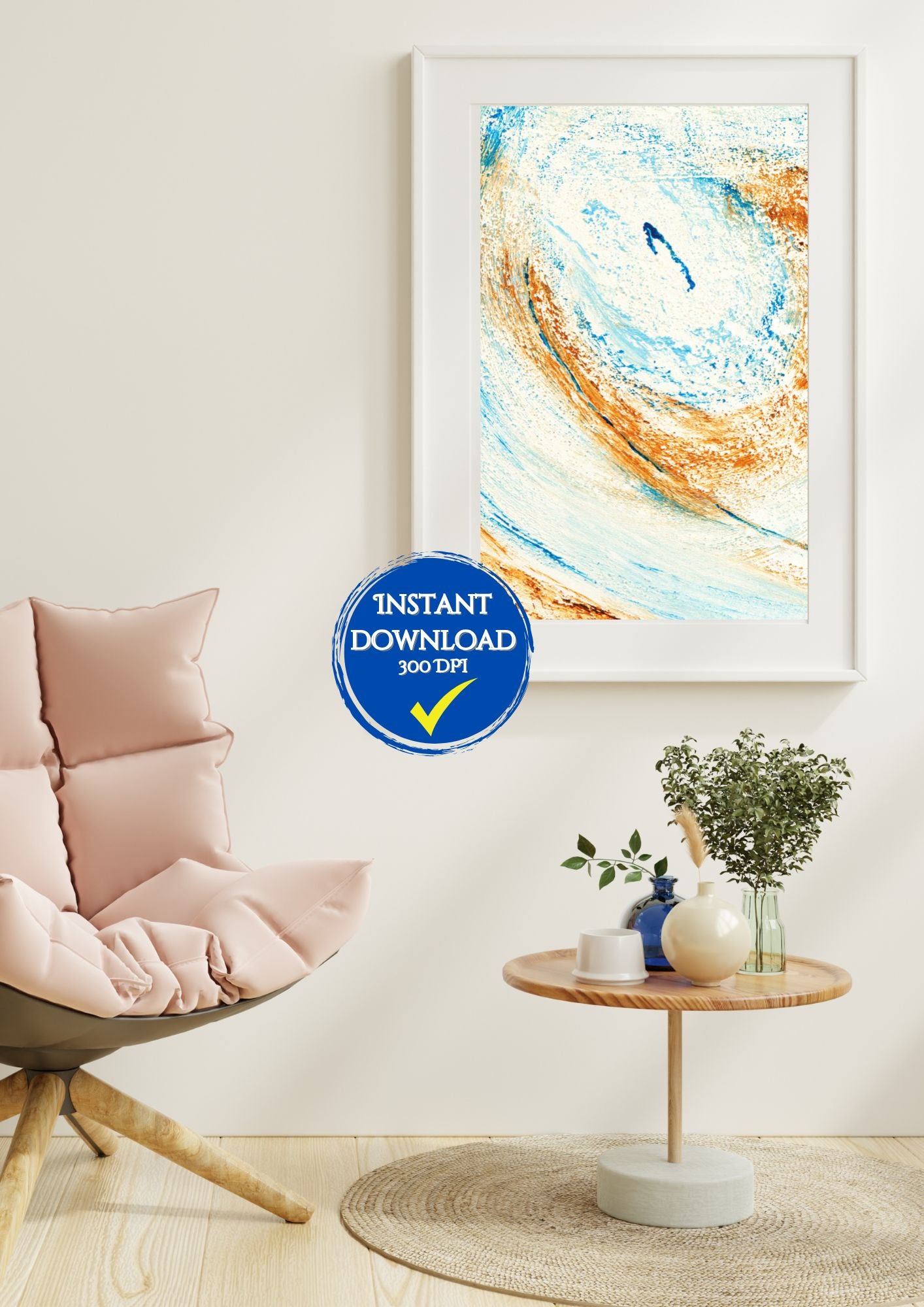 Mer et ciel : Une peinture qui capture la beauté harmonieuse de la mer et du ciel. #MerEtCiel #ArtNaturel

