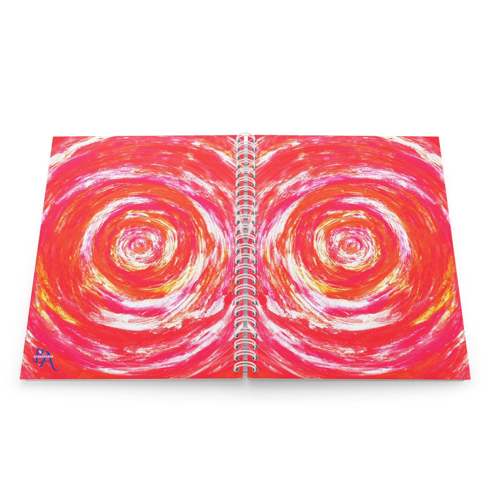 Cadeau de fin d’année scolaire tout rose  – Remerciez les enseignants avec un carnet d’art abstrait, un cadeau mémorable et pratique.