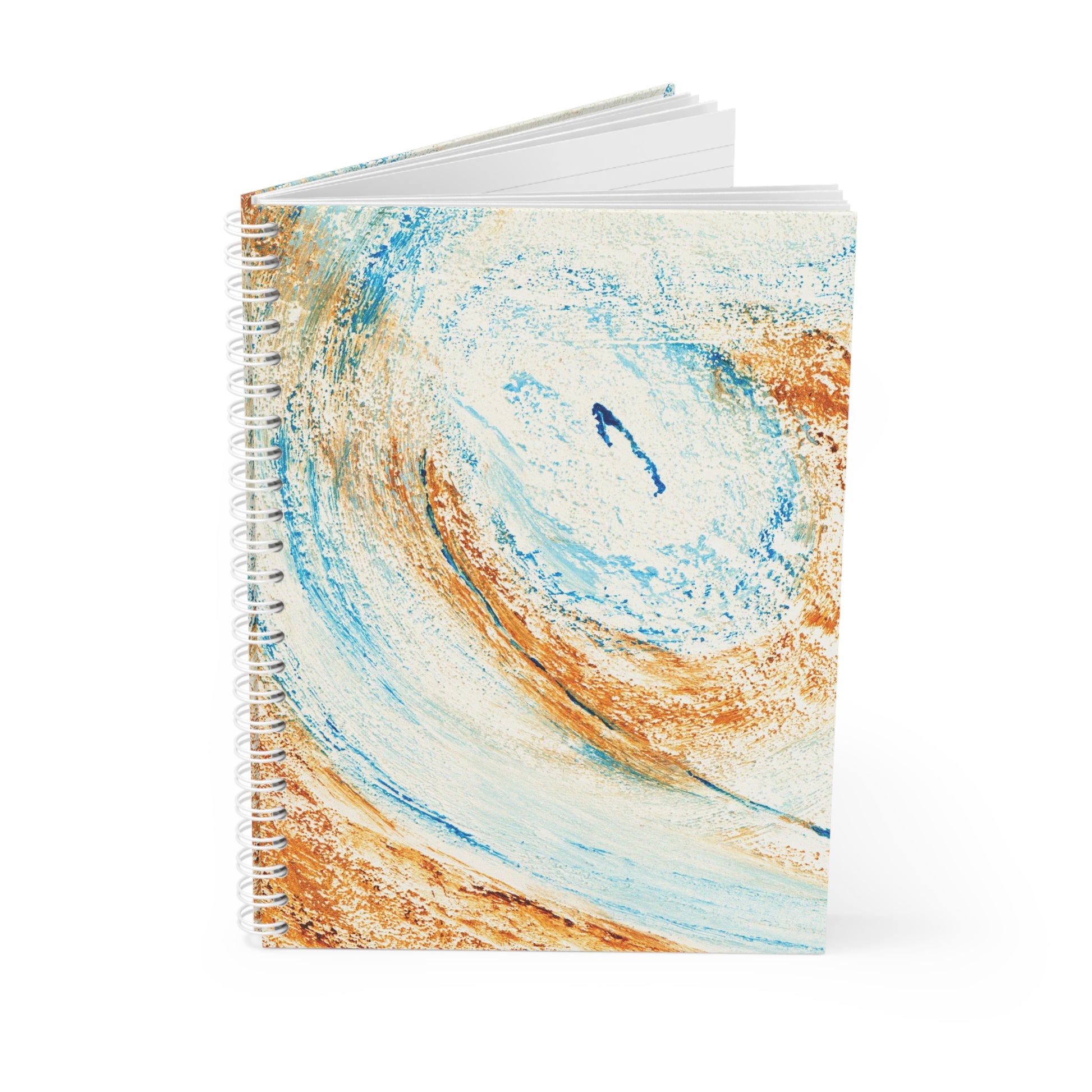 Cadeau de fin d’année scolaire sable – Remerciez les enseignants avec un carnet d’art abstrait, un cadeau mémorable et pratique.