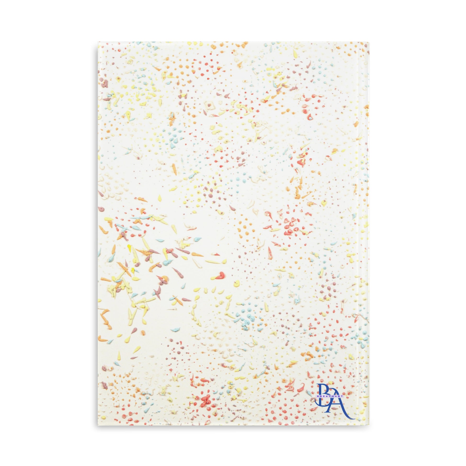 bullet journal rigide verso lilipuce, reproduction peinture art abstrait pour les fêtes, cadeau femme