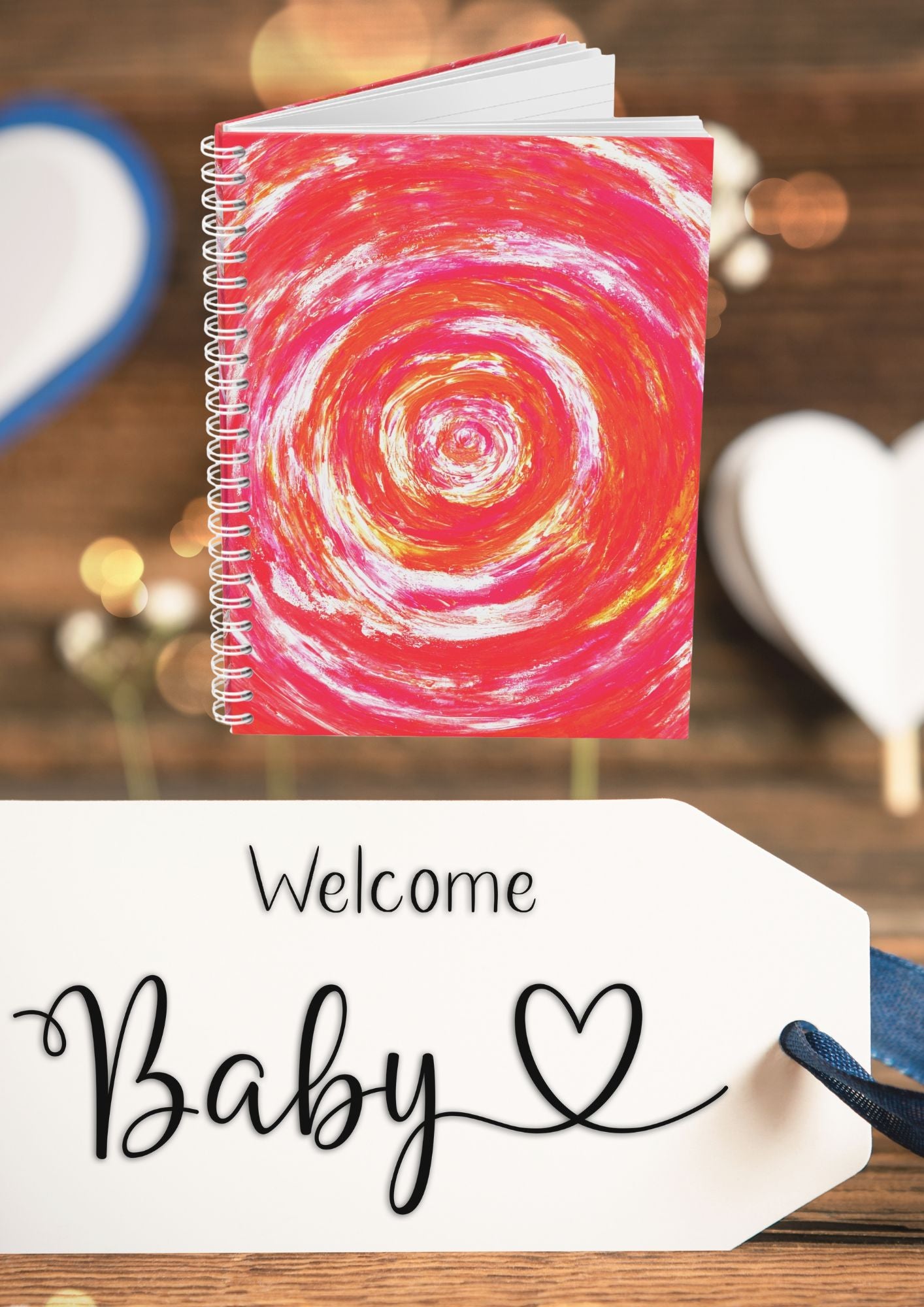 Carnet de notes pour régimes alimentaires – Suivez vos progrès et notez vos recettes préférées dans un carnet inspirant. Journal maternité et naissance bébé