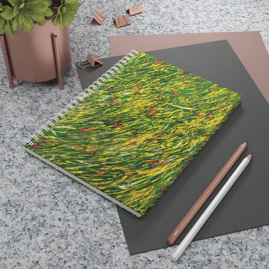 Carnet abstrait pour les moments de détente – Un espace pour écrire, dessiner, et se ressourcer après une journée bien remplie. 