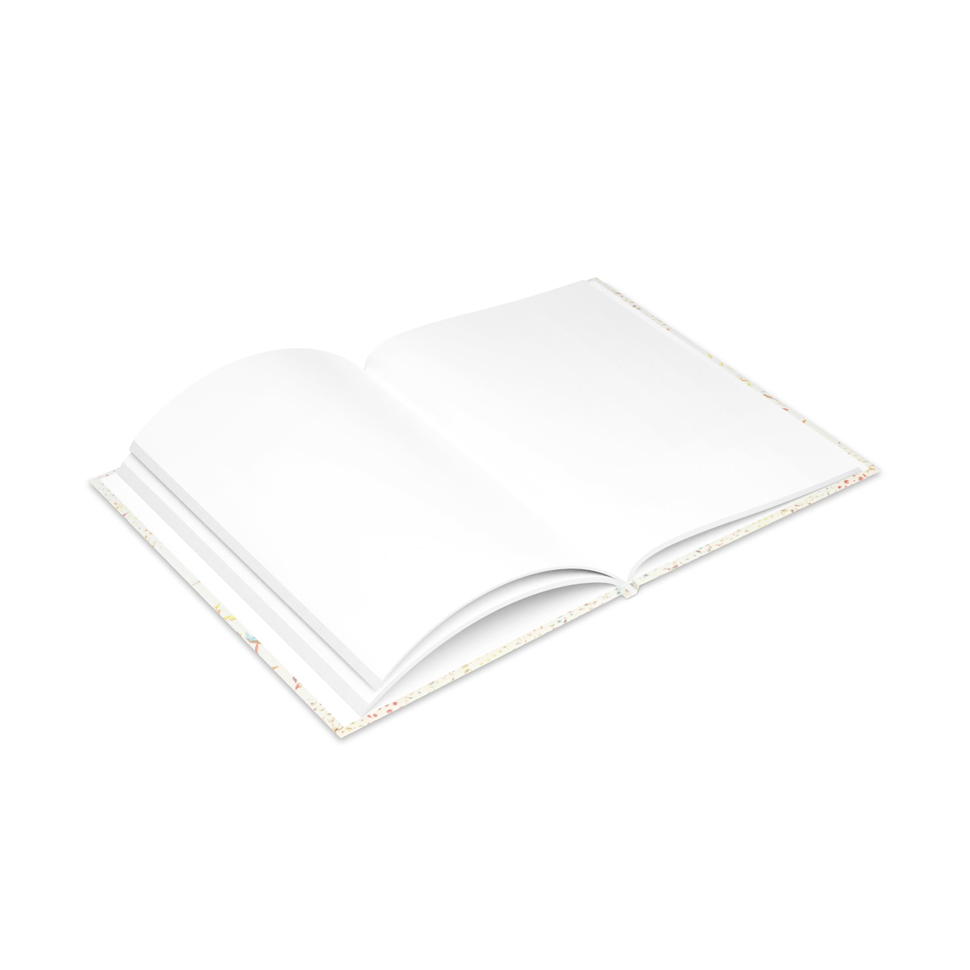 carnet de notes rigide lilipuce blanc ouvert page blanche lignée  cadeau pour femme