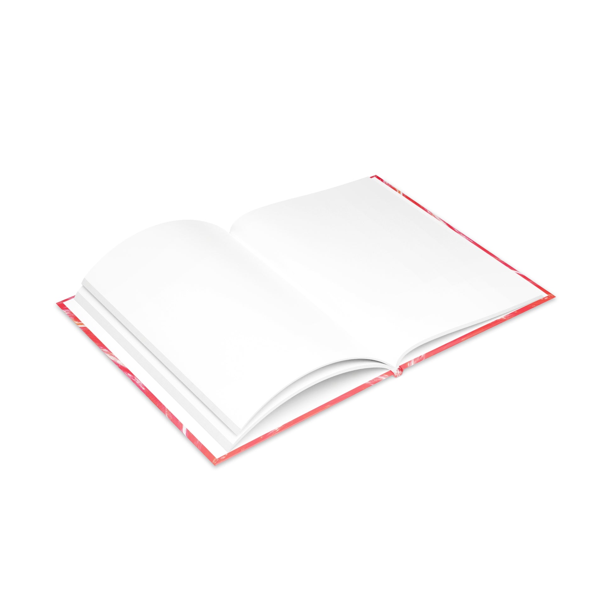 carnet de notes rigide cyclon rose  ouvert page blanche lignée  cadeau pour femme