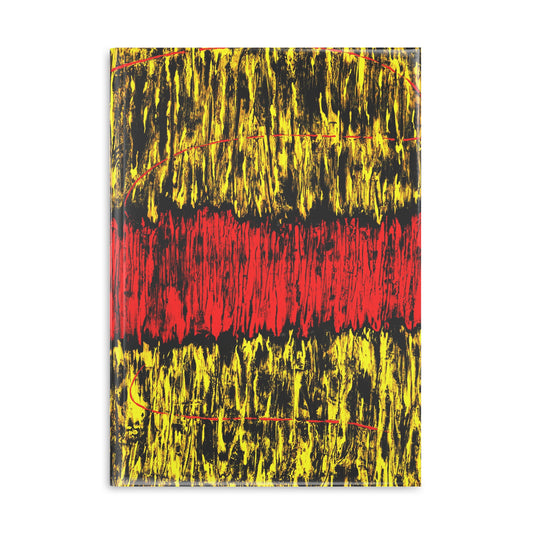 carnet de notes rigide intense noir et rouge cadeau pour homme